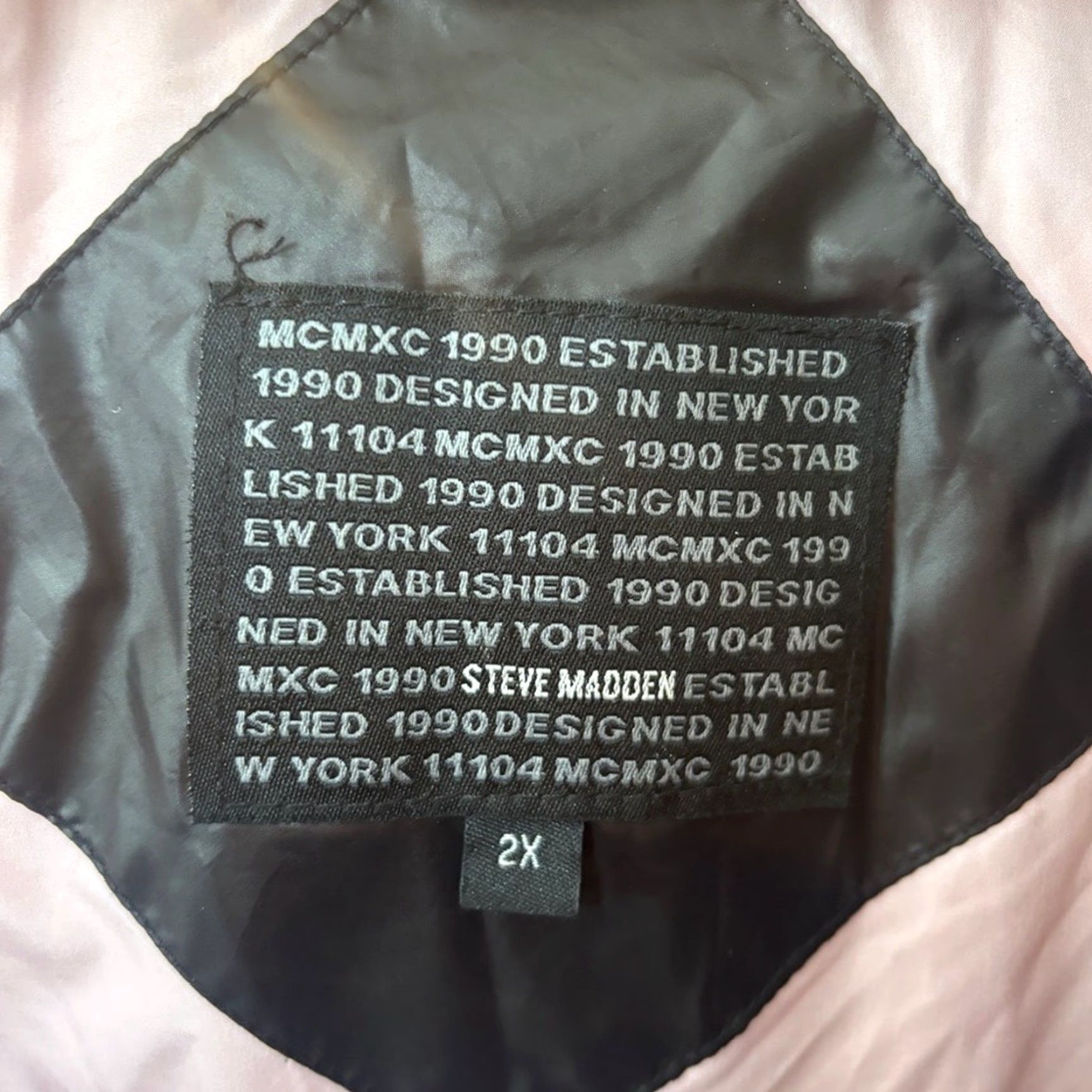 Steve Madden Steve Madden Gen Steve Black Longline Puffer Coat Women’s 2X Hooded Jacket Size XXL / US 16-18 / IT 52-54 - 2 Thumbnail