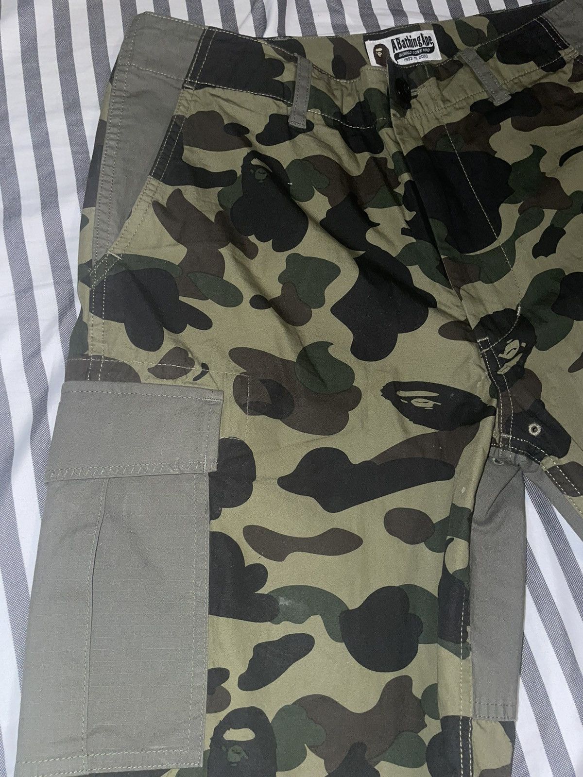 Bape Bape camo cargo shorts Size US 32 / EU 48 - 3 Thumbnail