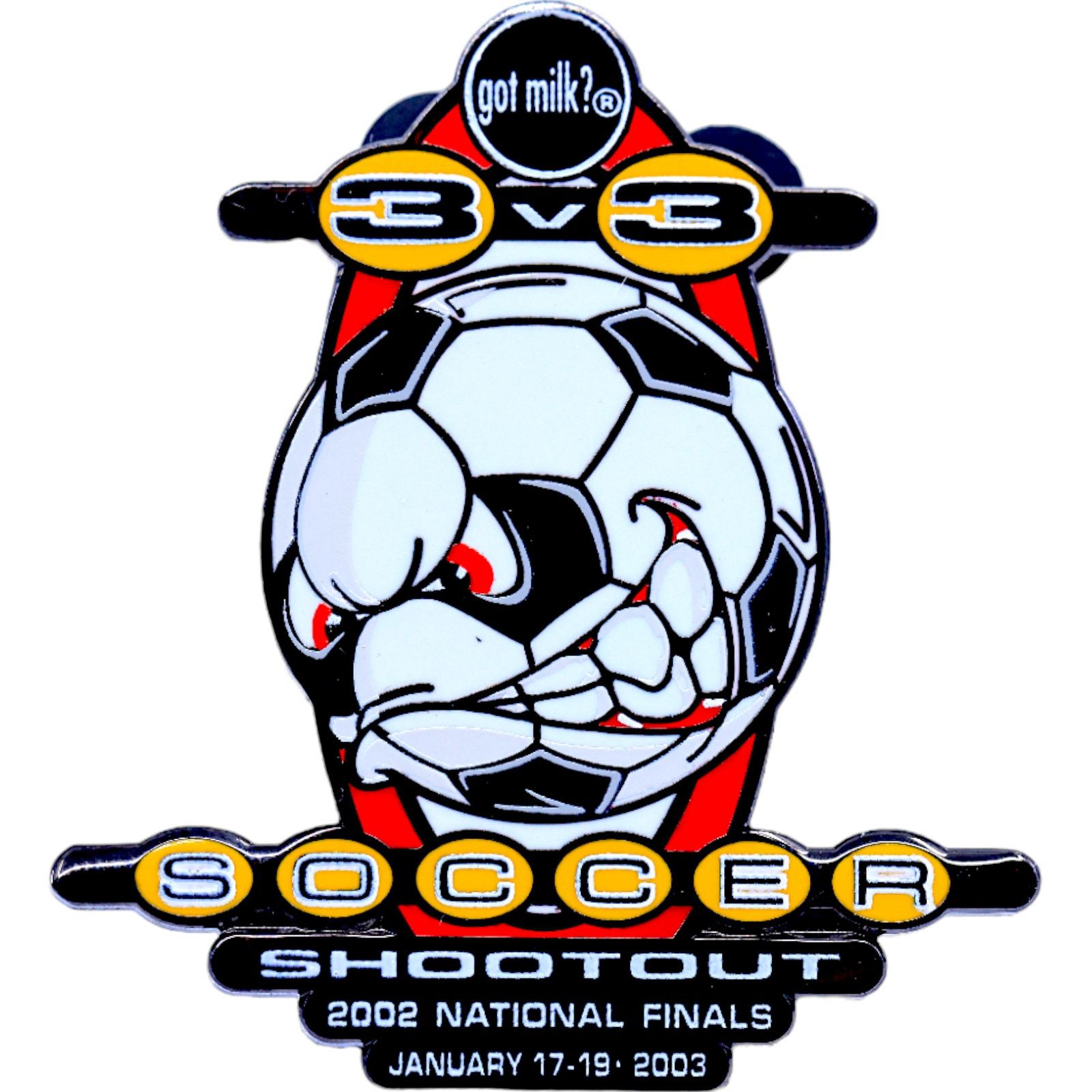 Disney Disney Wide World of Sports 3v3 Finals Soccer 2003 Pin Size ONE SIZE - 1 Thumbnail