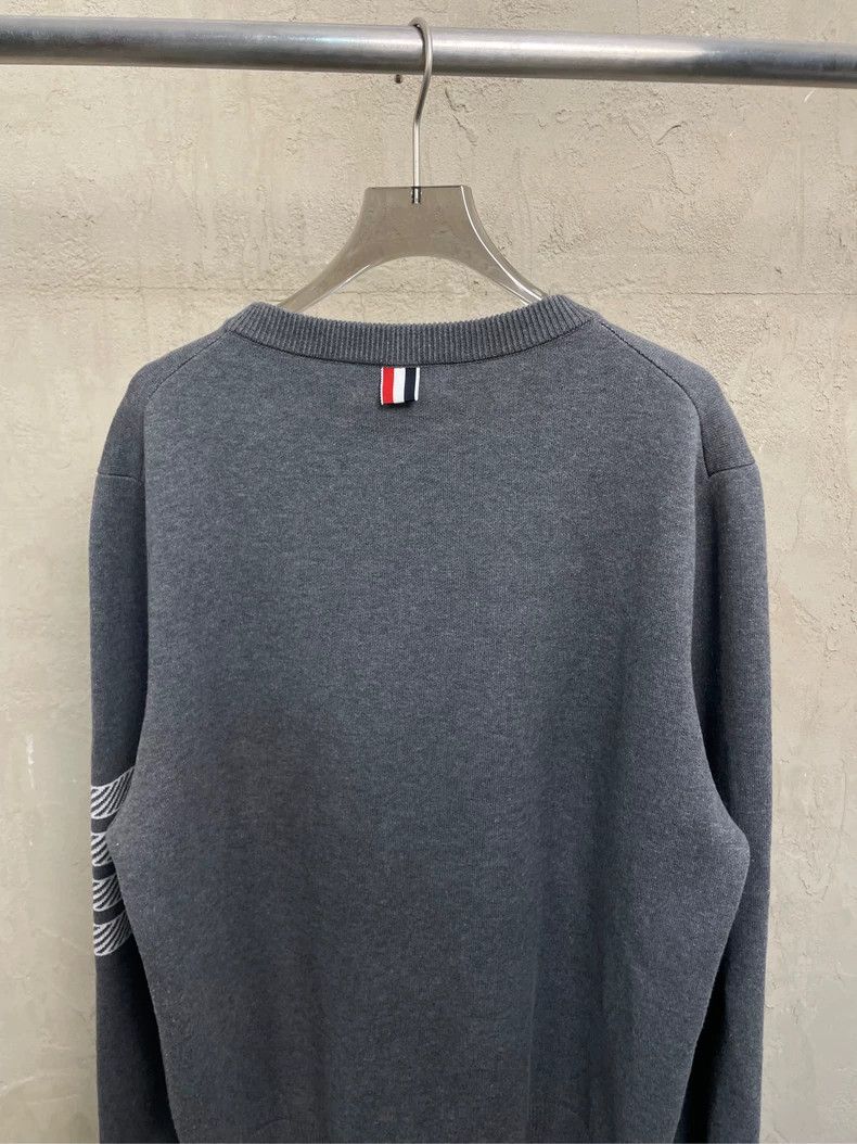 Thom Browne Thom Browne Ship anchor knitted round neck sweater Size US L / EU 52-54 / 3 - 4 Thumbnail