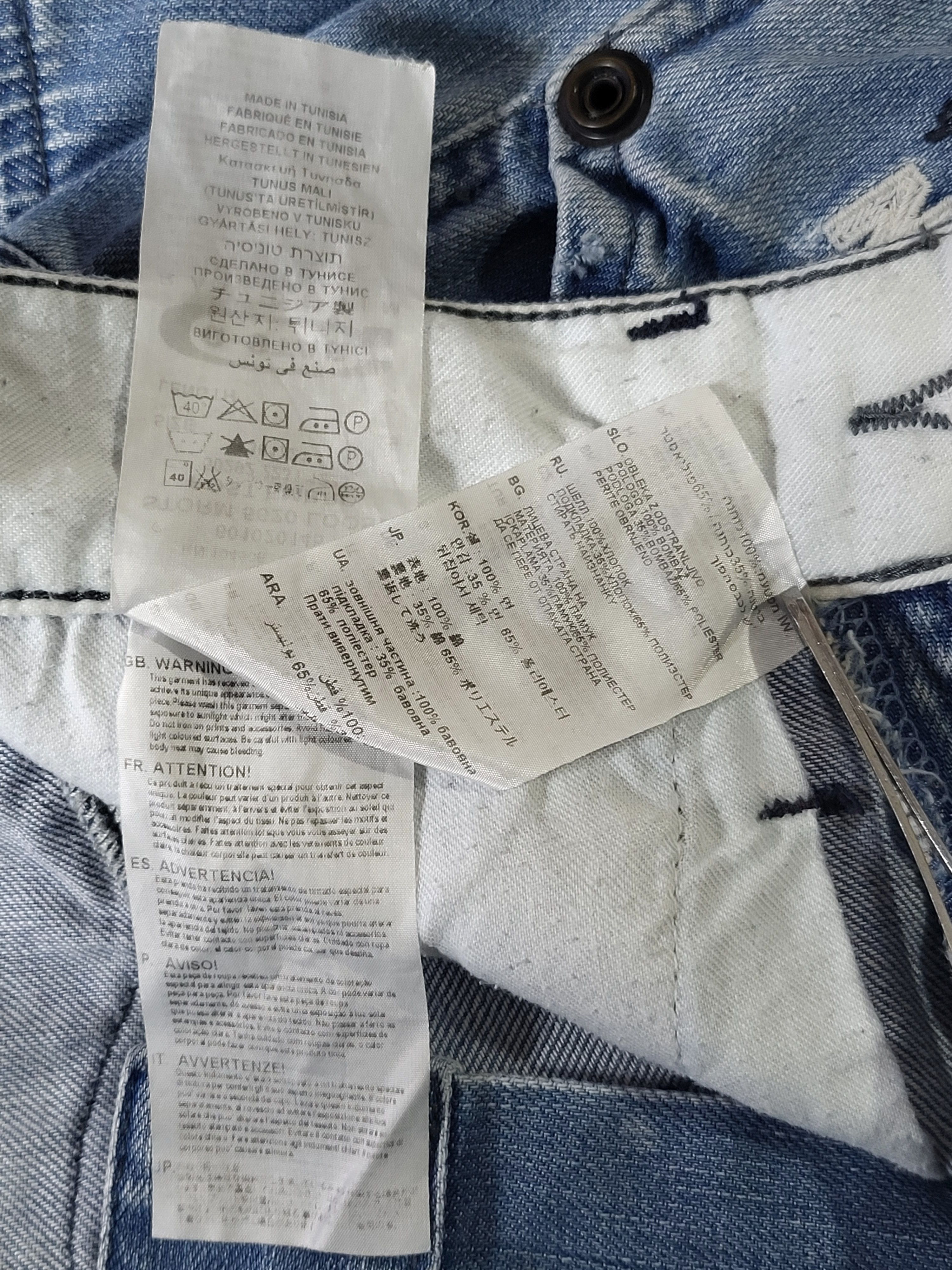 G-Star G-Star Raw Denim Jeans distressed.Y2K style. Size US 29 - 8 Thumbnail
