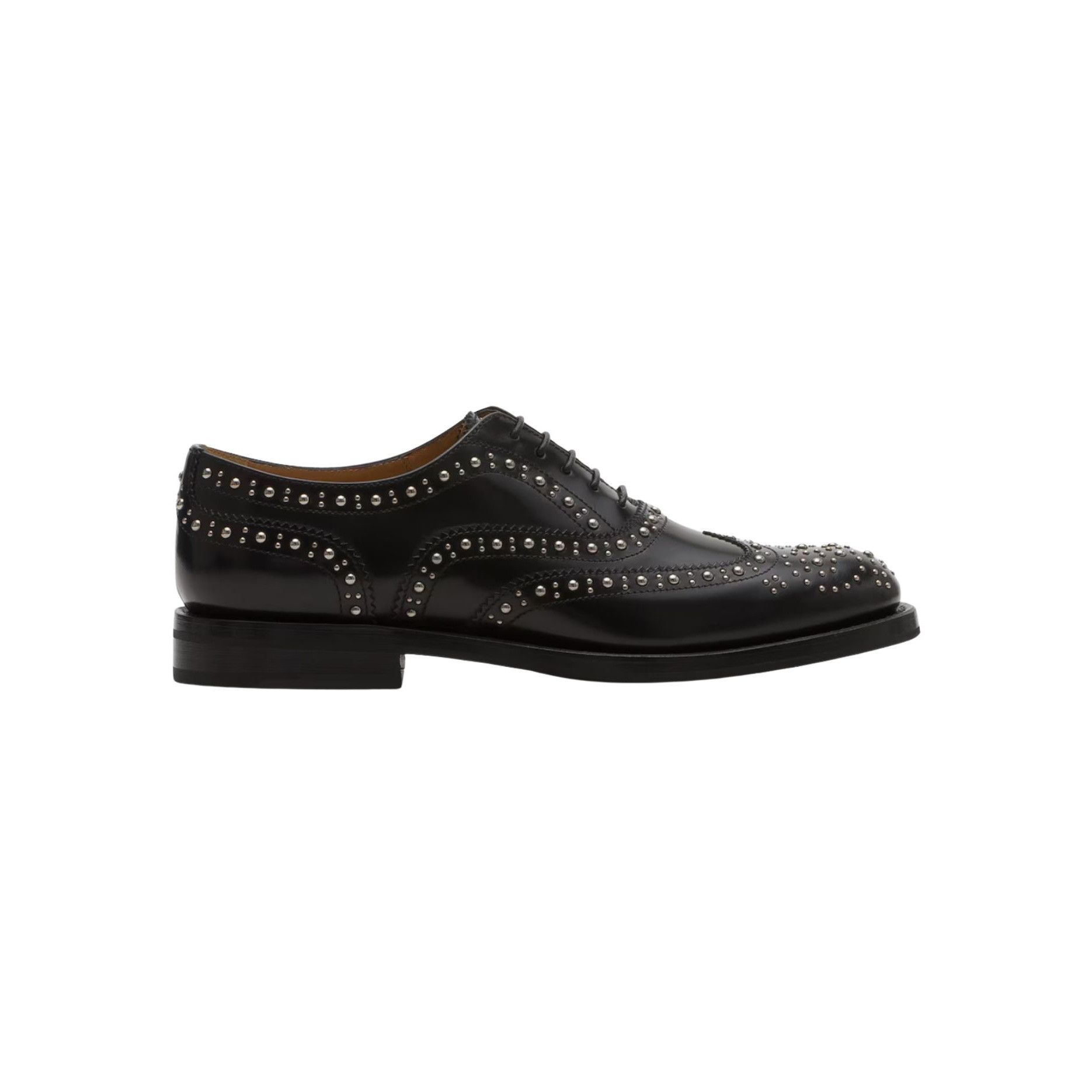 Church's Church's Burwood Met. Polished Binder Oxford Brogue Studs NW Size US 6 / IT 36 - 1 Thumbnail