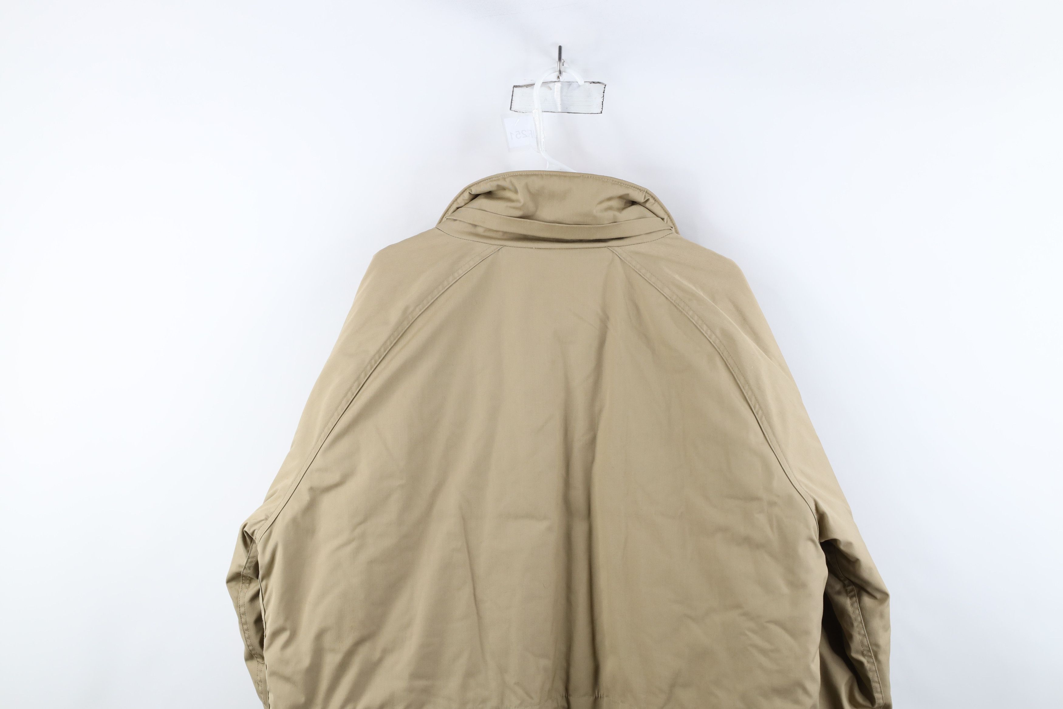 Vintage × Woolrich Woolen Mills Vintage 90s Woolrich Lined Full Zip Parka Jacket Beige USA Size US XL / EU 56 / 4 - 12 Thumbnail