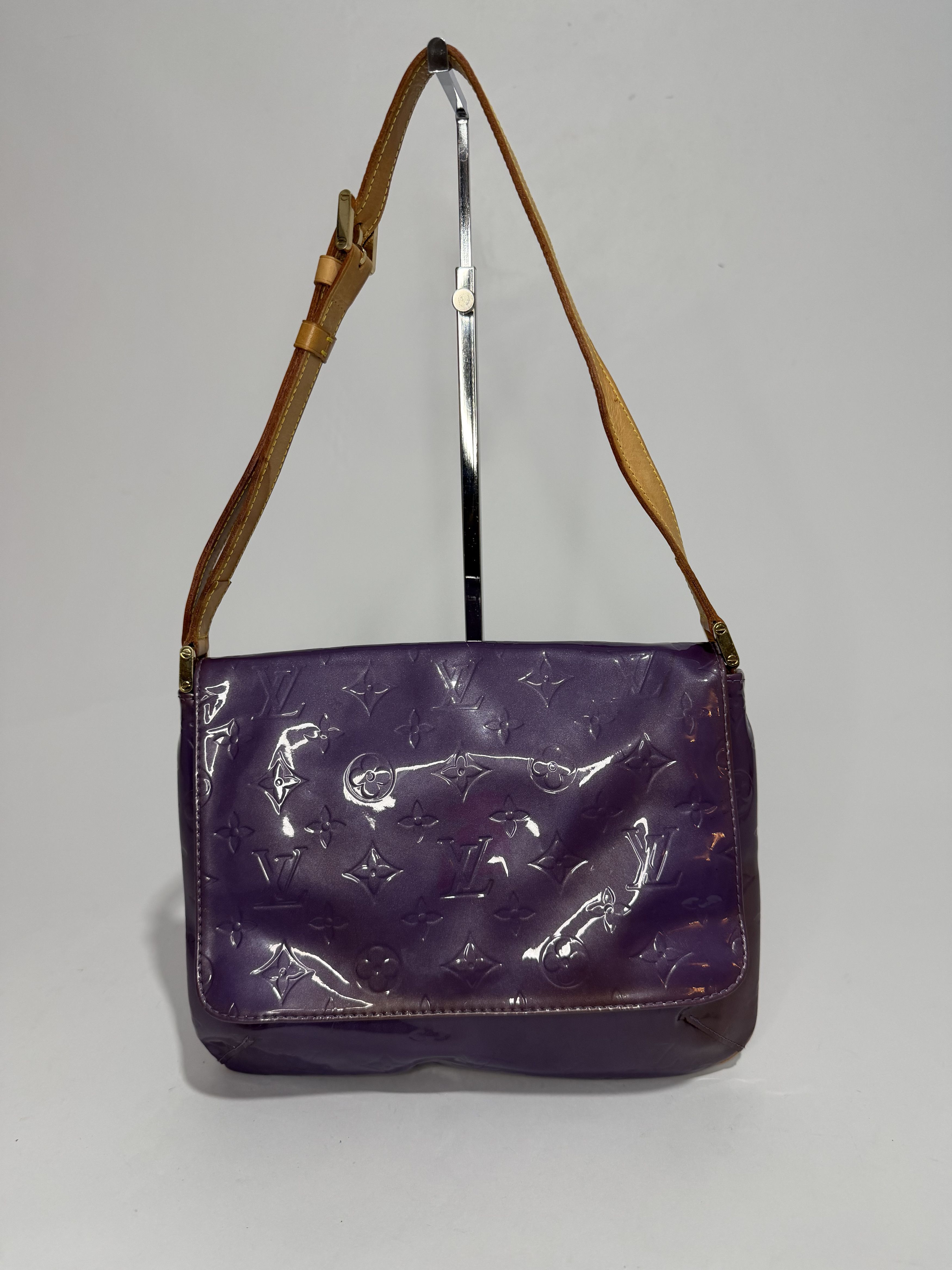 Louis Vuitton LOUIS VUITTON Vernis Thompson Street Purple Size ONE SIZE - 1 Thumbnail