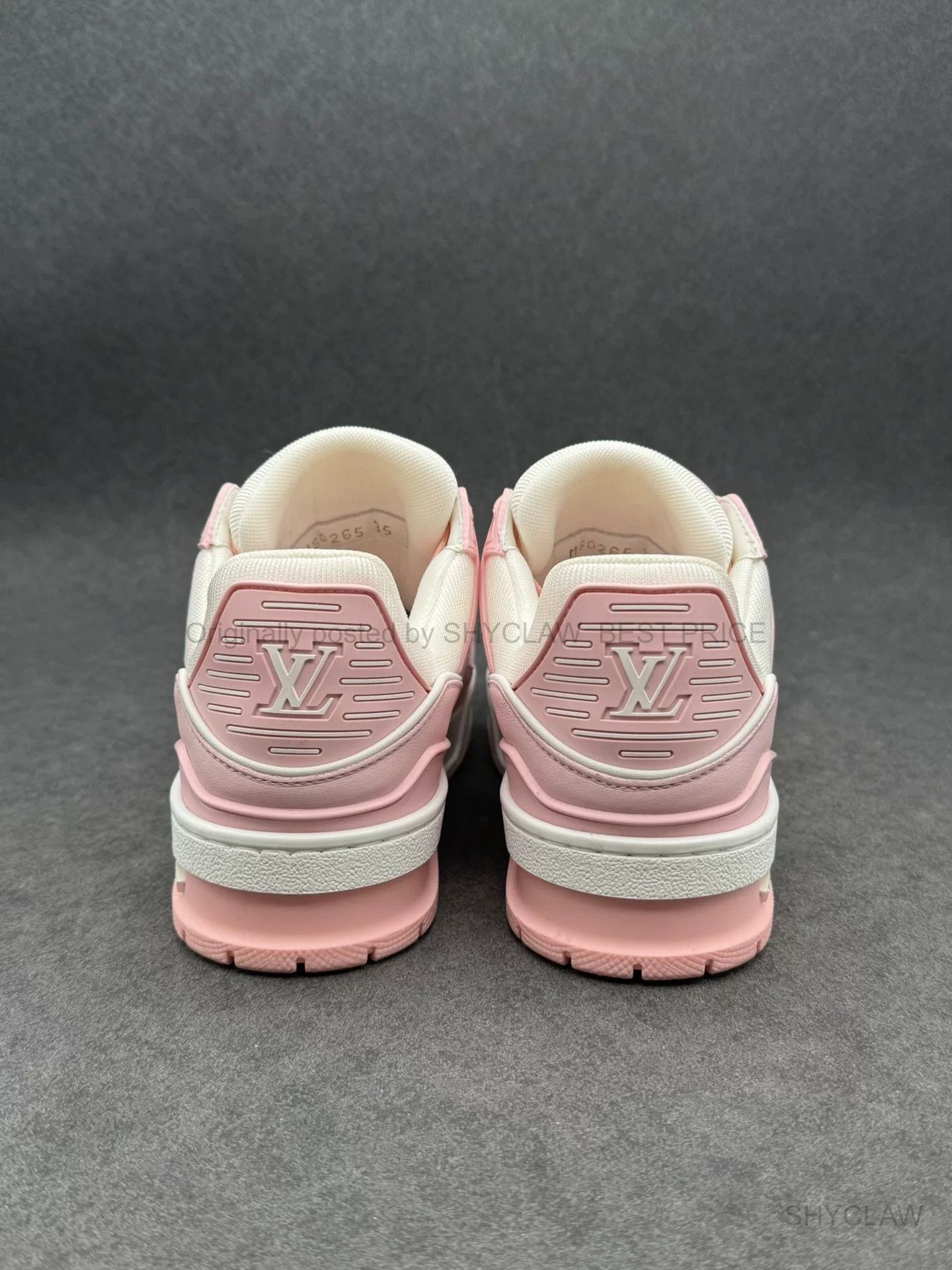 Louis Vuitton Louis Vuitton Trainer Rose Pink Leather BFAJLMN515 Size US 5 / IT 35 - 3 Thumbnail