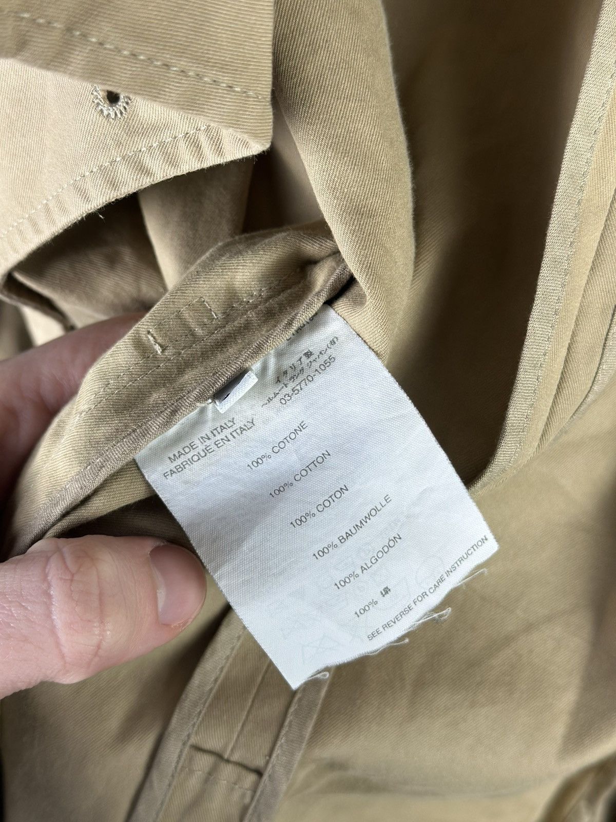 Helmut Lang Vintage Helmut Lang Trench Coat Size 38 Size XS / US 0-2 / IT 36-38 - 9 Thumbnail