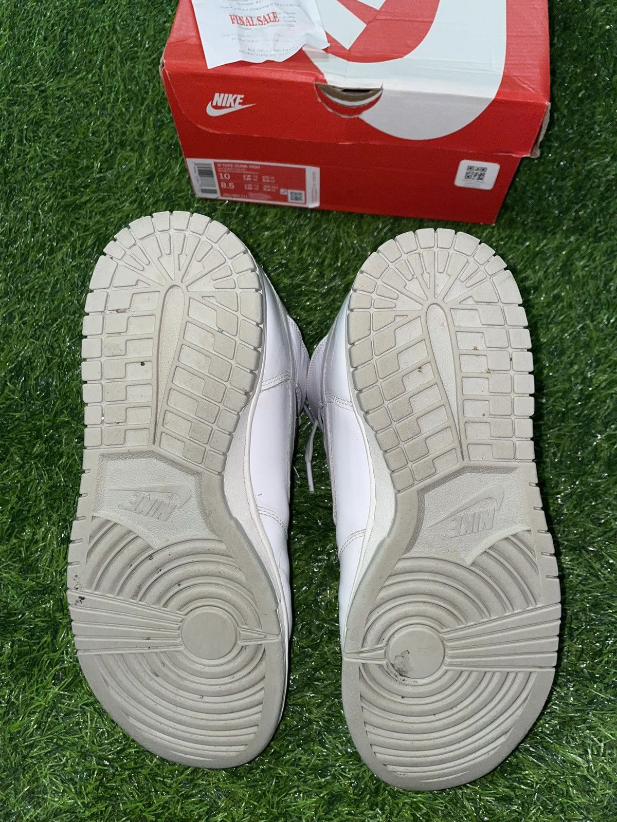 Nike Nike Dunk High Platinum Size 8.5 Men 10 Women Size US 8.5 / EU 41-42 - 6 Thumbnail