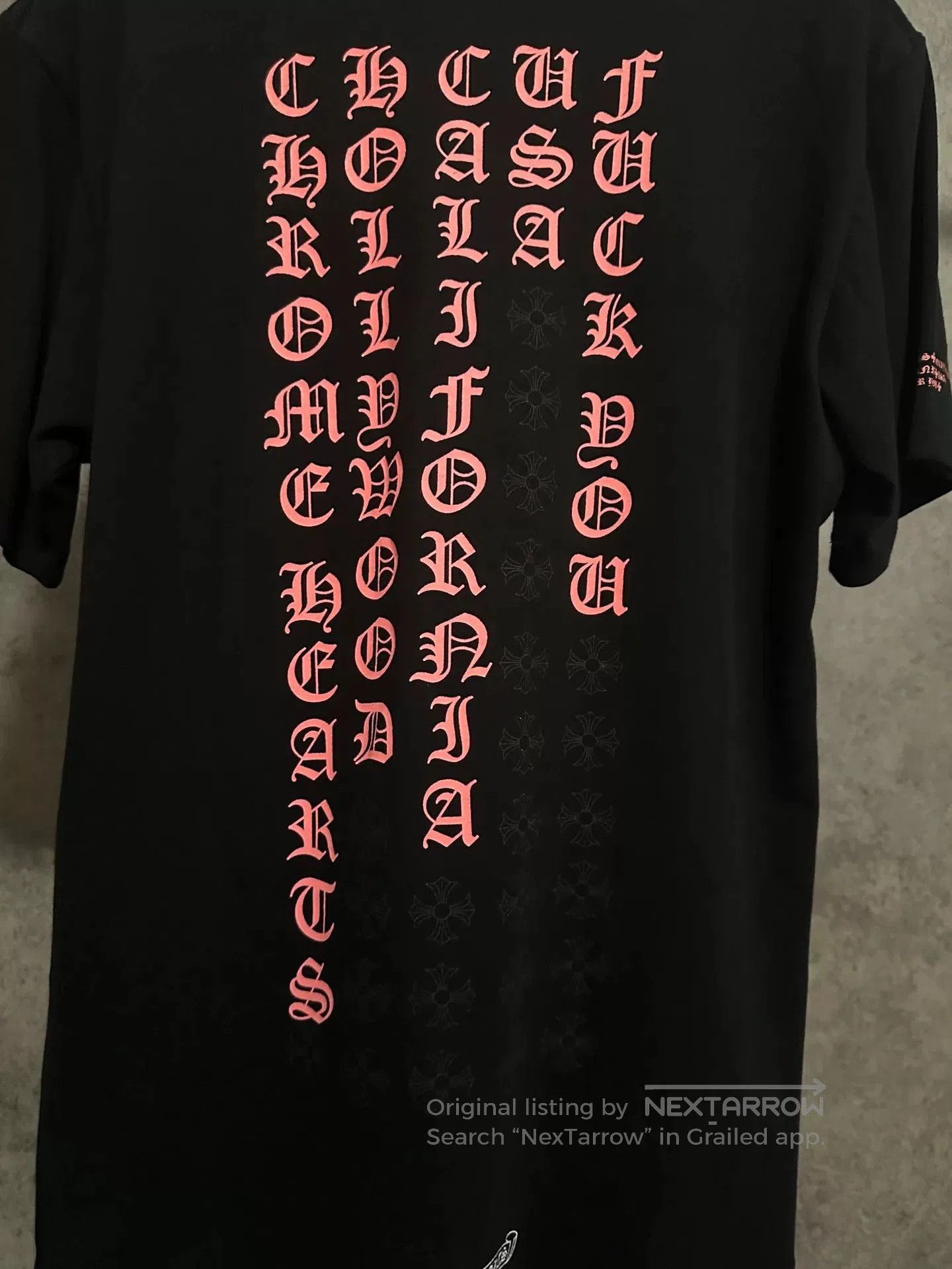 Chrome Hearts chrome hearts black short sleeve pocket t-shirt. Size US M / EU 48-50 / 2 - 7 Thumbnail