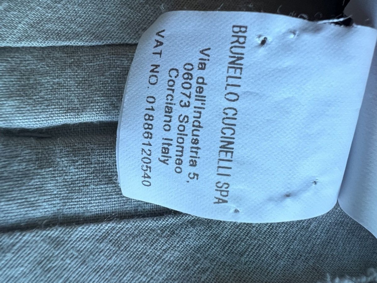 Brunello Cucinelli Brunello Cucinelli Polo with Pocket Size US S / EU 44-46 / 1 - 10 Thumbnail