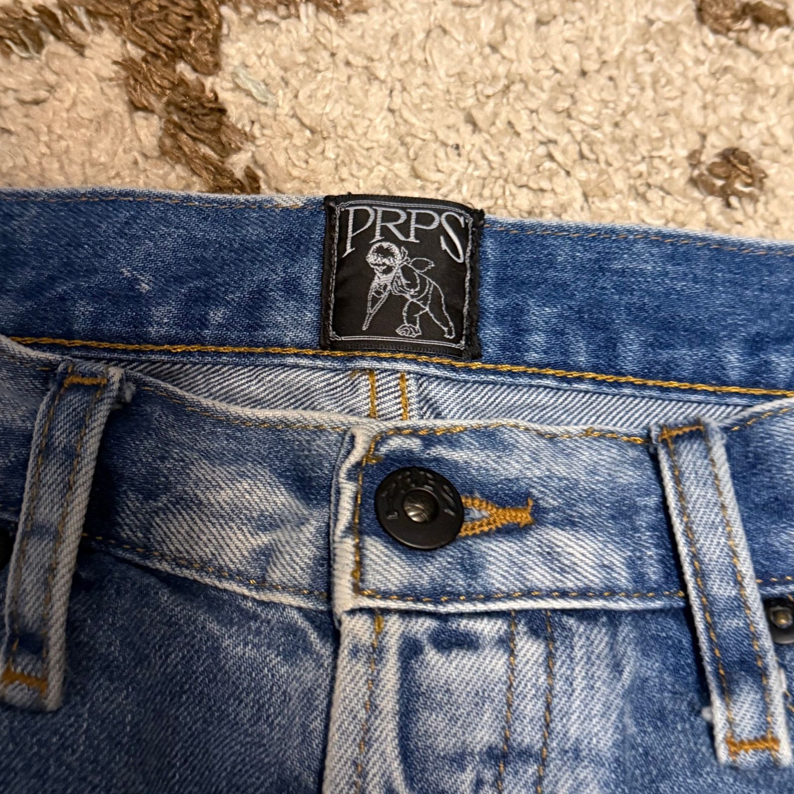 Prps Prps Le Sabre Slim Tapered Jeans Size 30x34 Distressed Size US 30 / EU 46 - 6 Thumbnail