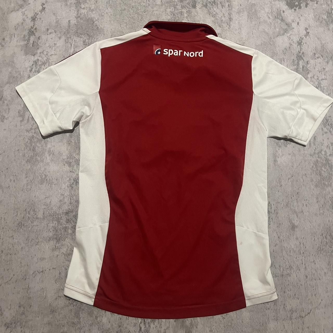 Adidas 2014-15 Aalborg Adidas Home Football Shirt Denmark Size US XS / EU 42 / 0 - 3 Thumbnail