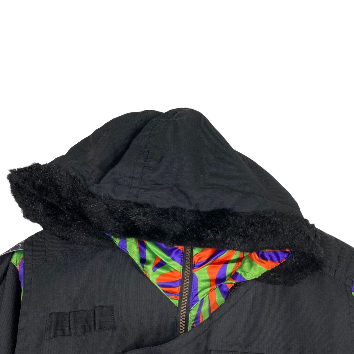 Japanese Brand Yodina xxx Hoodie Ski Jacket Multicolour Size US S / EU 44-46 / 1 - 5 Thumbnail