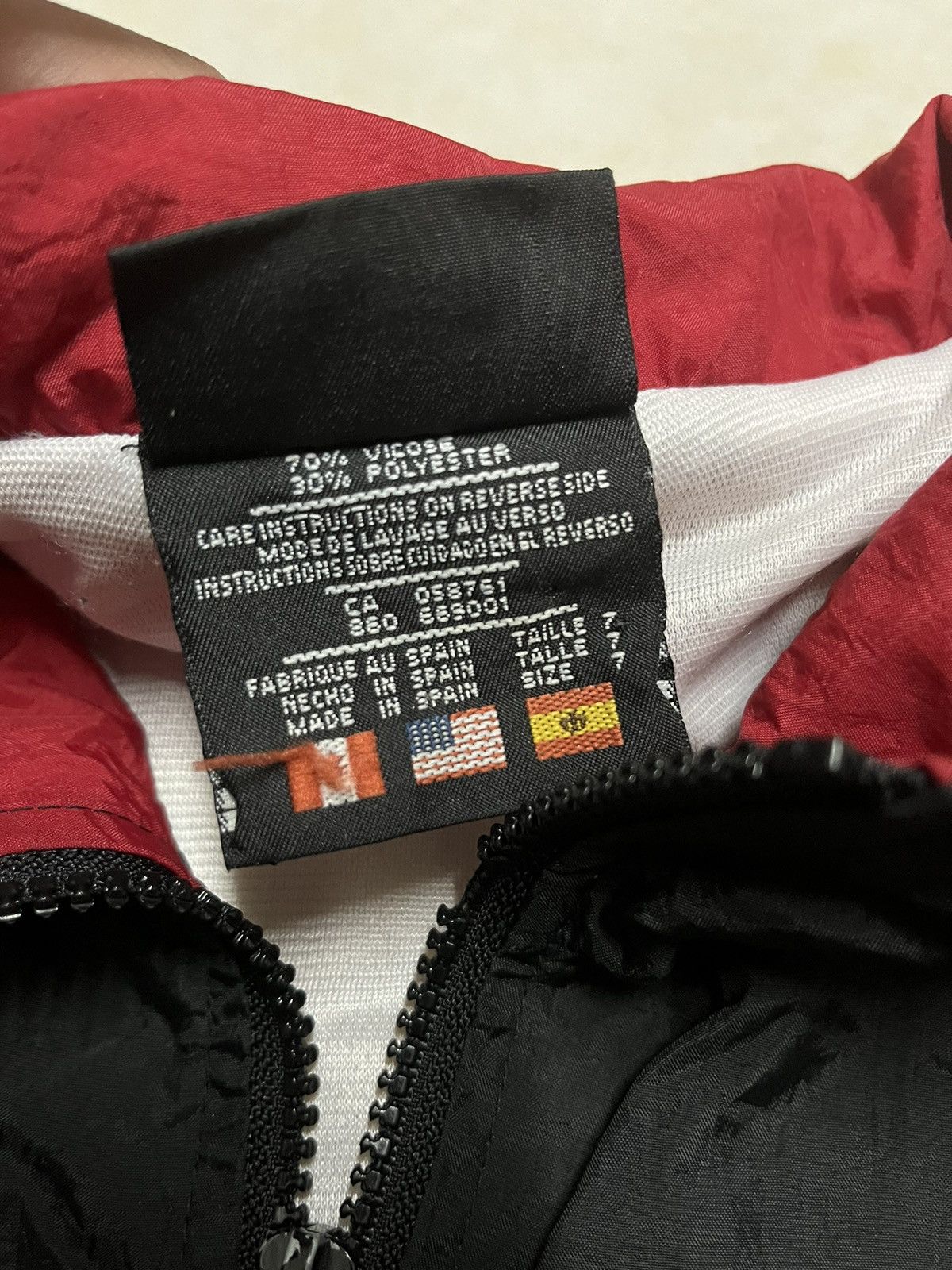 Adidas × Vintage 🔥Vtg Adidas 90s Big Logo Light Jacket Size US XL / EU 56 / 4 - 7 Thumbnail