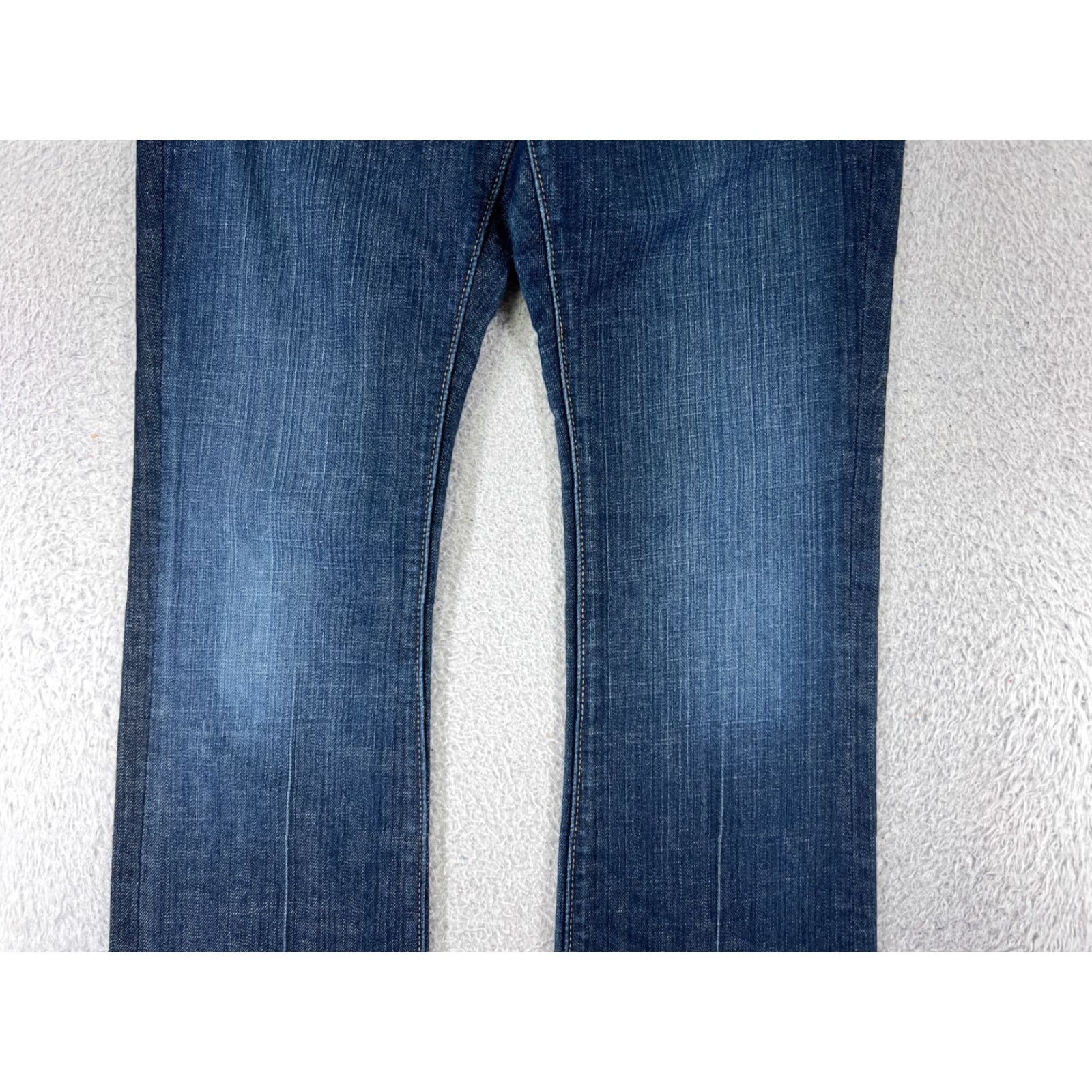 Old Navy VINTAGE Old Navy Jeans Women 6 Blue Denim Bootcut 30 In Inseam Regular Stretch Slimming 5-Pocket Design Cotton Blend Blue Womens Jeans Size 28" / US 6 / IT 42 - 7 Thumbnail