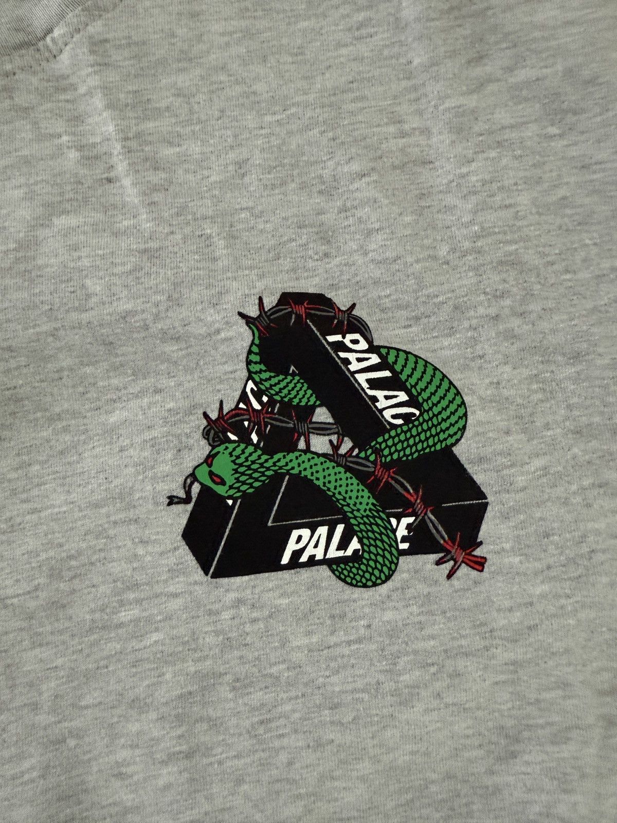 Palace Palace Hesh Mit Fresh T-Shirt Grey Marl Size US S / EU 44-46 / 1 - 2 Thumbnail