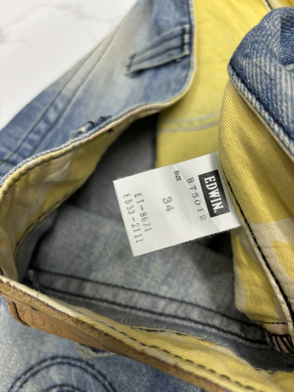 Edwin Flare Edwin Blue Trip Nice Faded Flare Denim Jeans Size US 34 / EU 50 - 11 Thumbnail