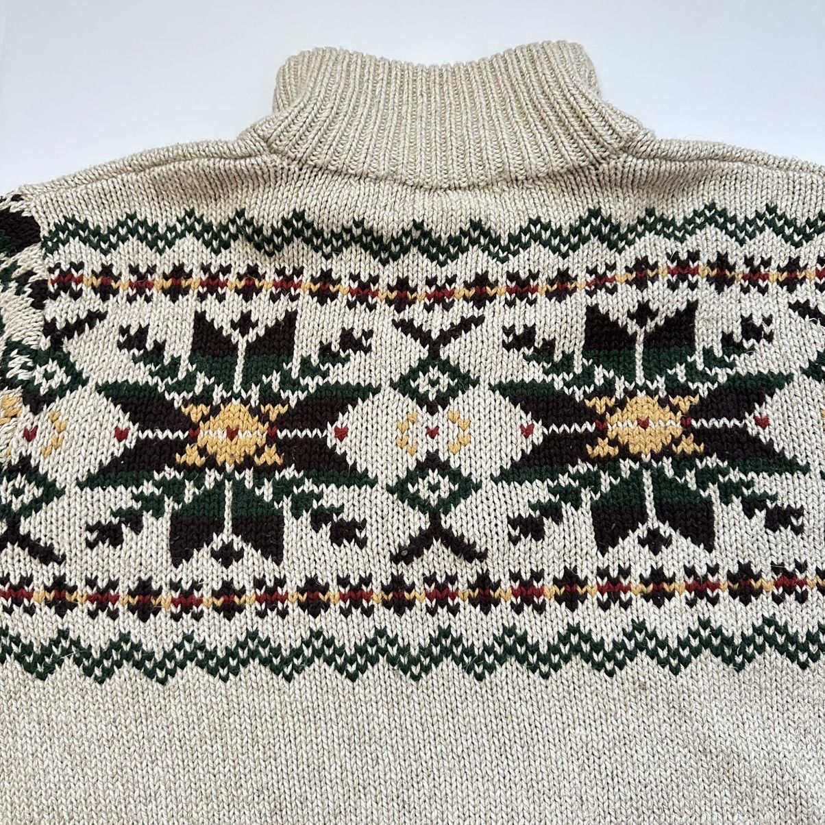 Polo Ralph Lauren Vintage Polo Ralph Lauren Snowflake Fair Isle Sweater Large Size US L / EU 52-54 / 3 - 8 Thumbnail