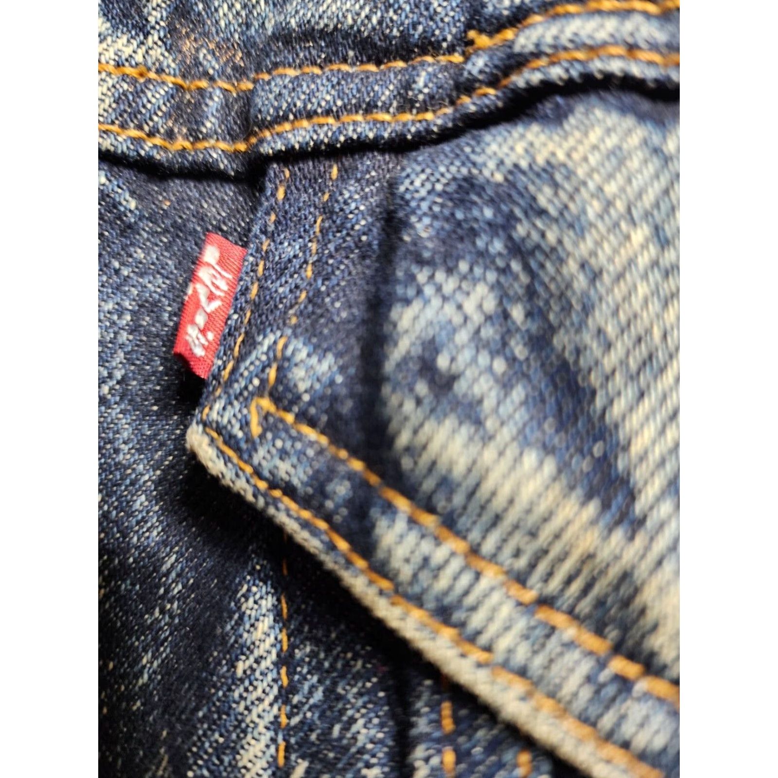 Levi's VINTAGE Levi's Denim Trucker Jacket XL Blue Mens Size US XL / EU 56 / 4 - 3 Thumbnail