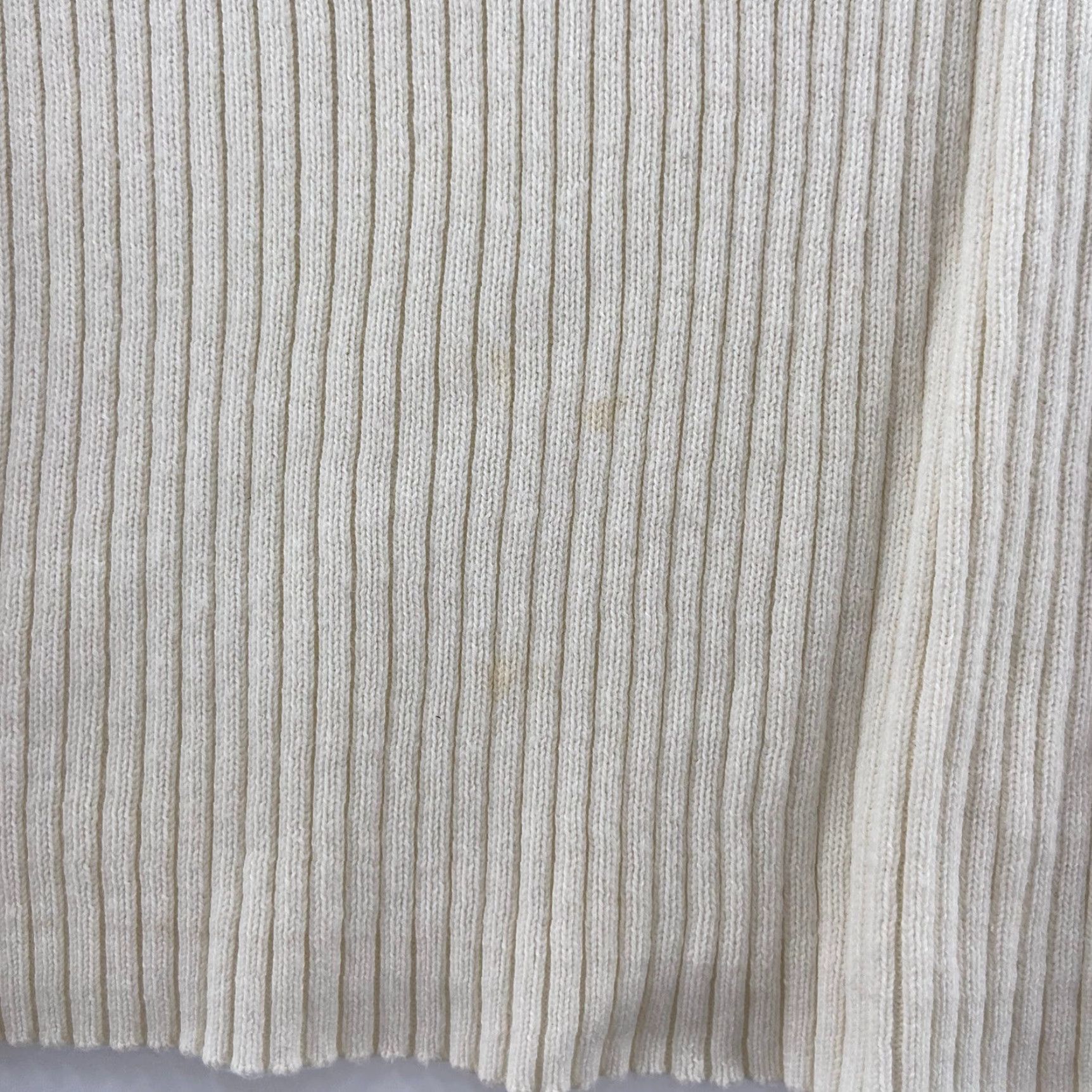 Vintage VINTAGE Polo Jeans Co. Striped Sweater Adult Large White Long Sleeve V-Neck Pullover Mens Size US L / EU 52-54 / 3 - 6 Thumbnail