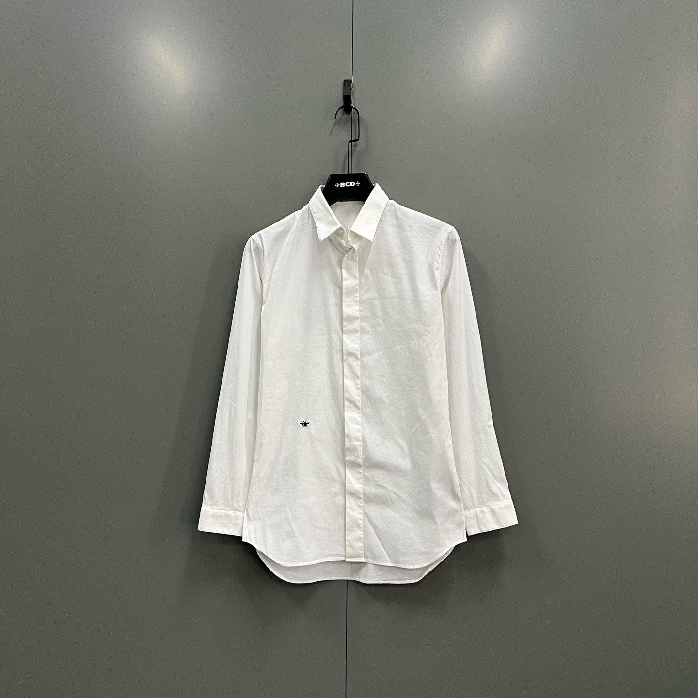 Dior Dior Embroidered White Shirt xxs Men Size US XXS / EU 40 - 1 Thumbnail