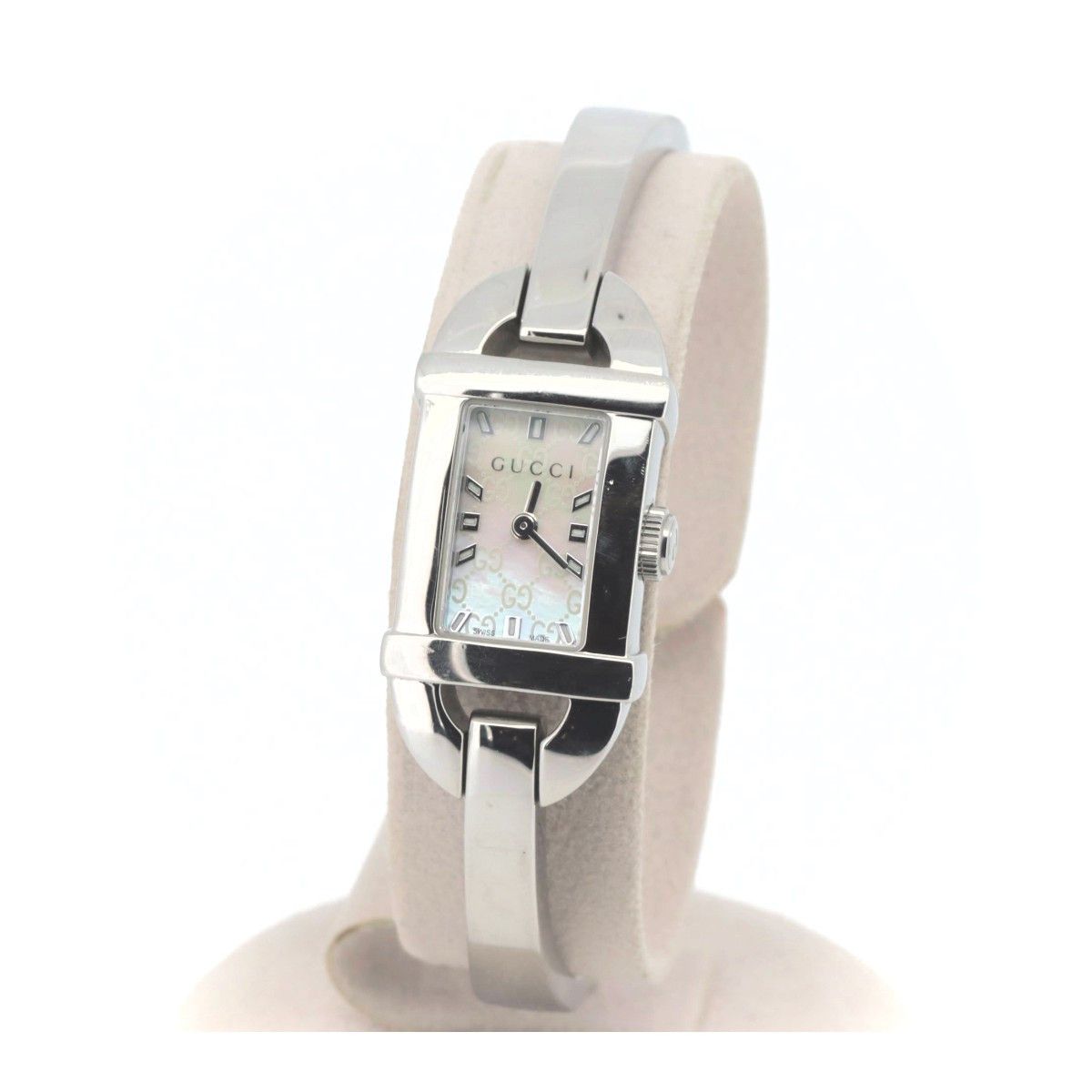Gucci Gucci 6800L Stainless Steel Quartz Bangle Watch Metal Other 6800L