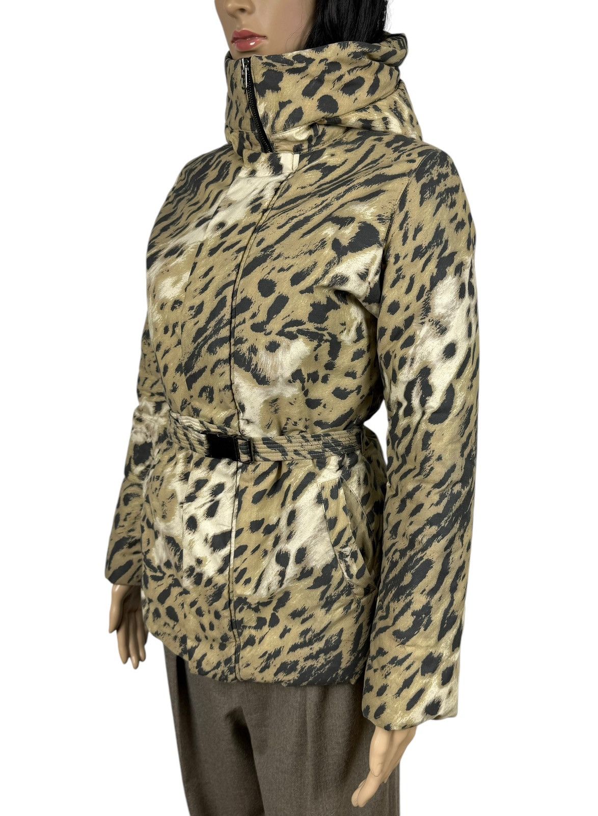 Jean Paul Gaultier Gaultier Junior Leopard Printed Parka Jacket Belted 14Anni Size XS / US 0-2 / IT 36-38 - 6 Thumbnail