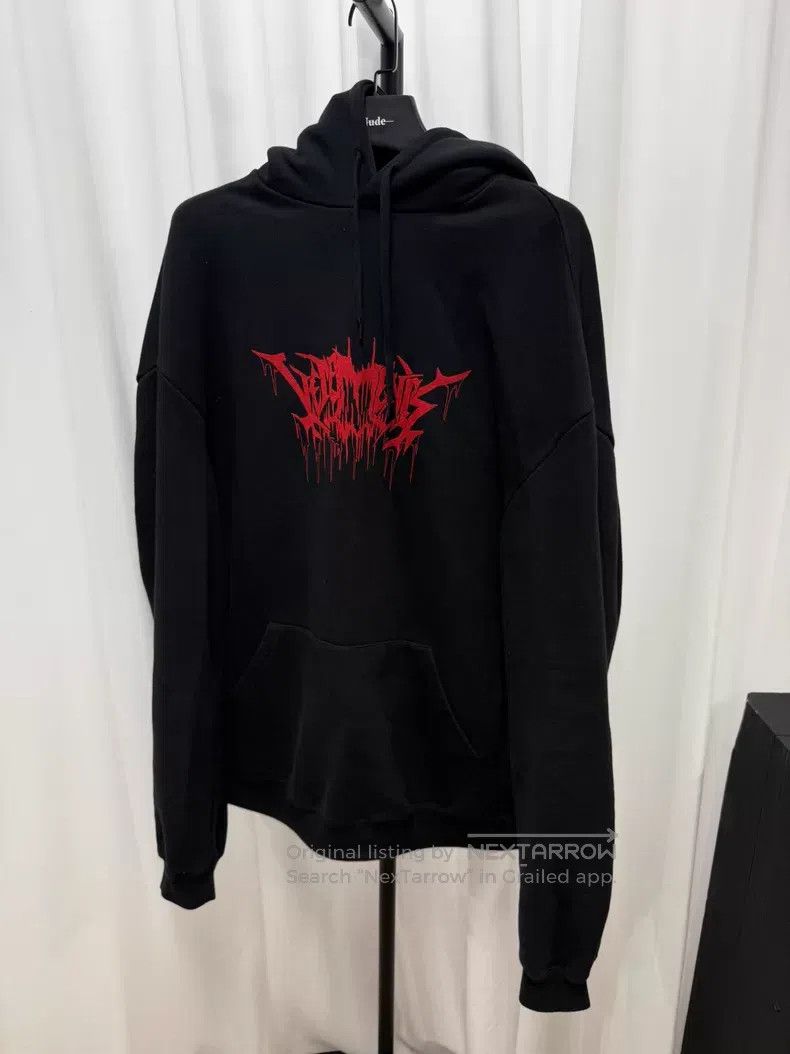Vetements VETEMENTS Blood Droplet Hoodie Size US S / EU 44-46 / 1 - 1 Thumbnail