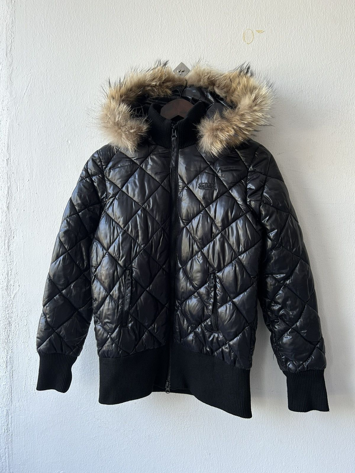14th Addiction Puffer Jacket Fur Von Dutch Size US M / EU 48-50 / 2 - 4 Thumbnail