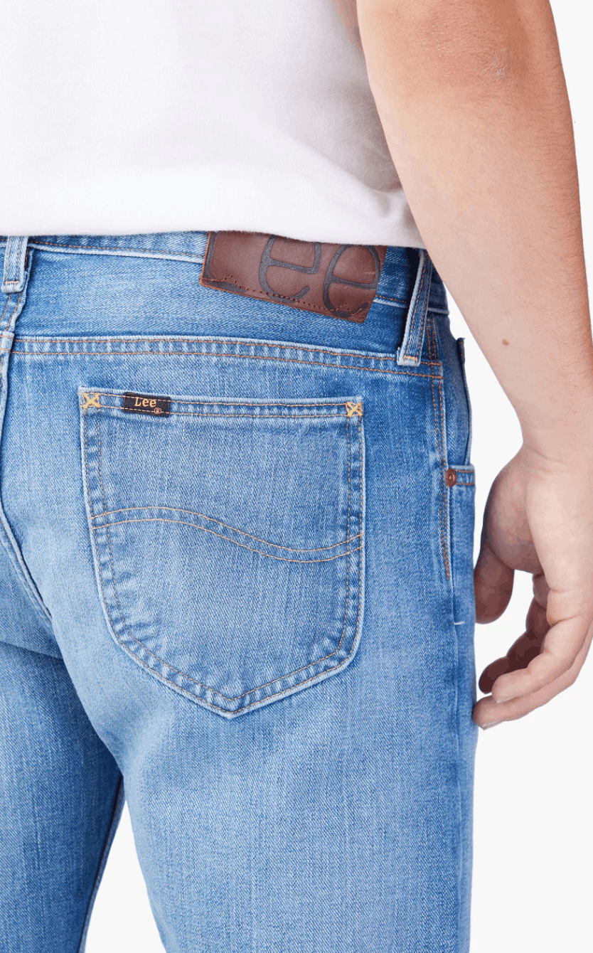 Lee Lee 101 Rider Denim Jeans 32x32 Zip Fly Sanforized Size US 32 / EU 48 - 5 Thumbnail