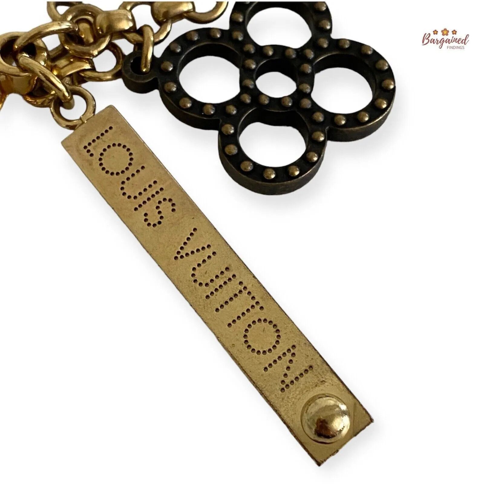 Louis Vuitton LOUIS VUITTON Goldtone Tapage Key Holder And Bag Charm Size ONE SIZE - 8 Thumbnail
