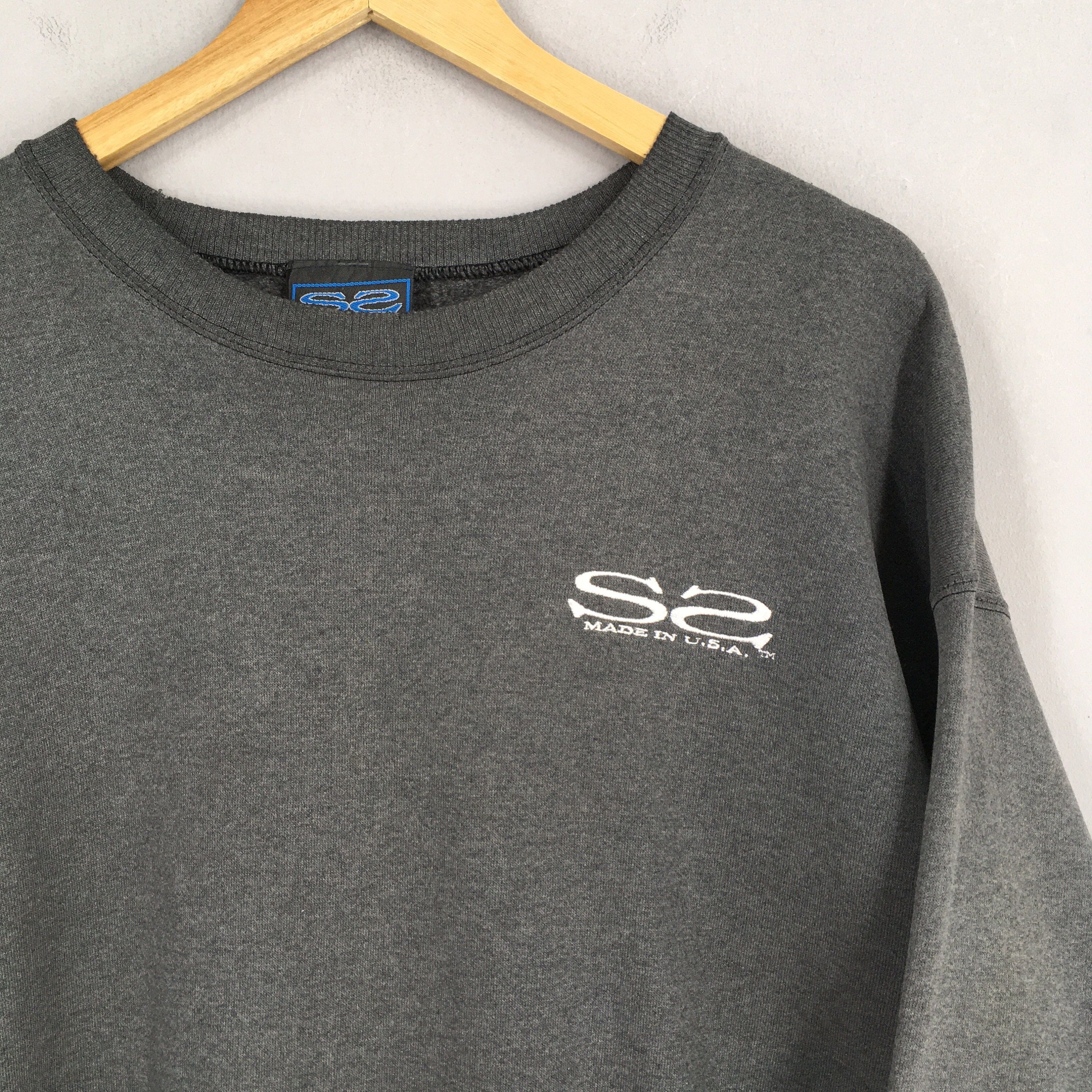 Vintage Vintage Secret Surfer Black Skateboard Sweatshirt Large Size US L / EU 52-54 / 3 - 4 Thumbnail