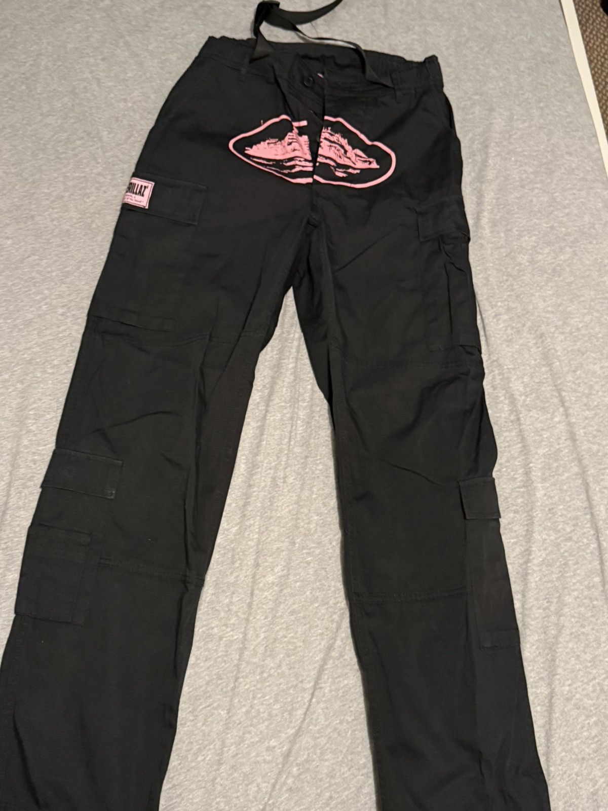パンツ Corteiz Cargo Pants Black / Pink s-l400.jpg