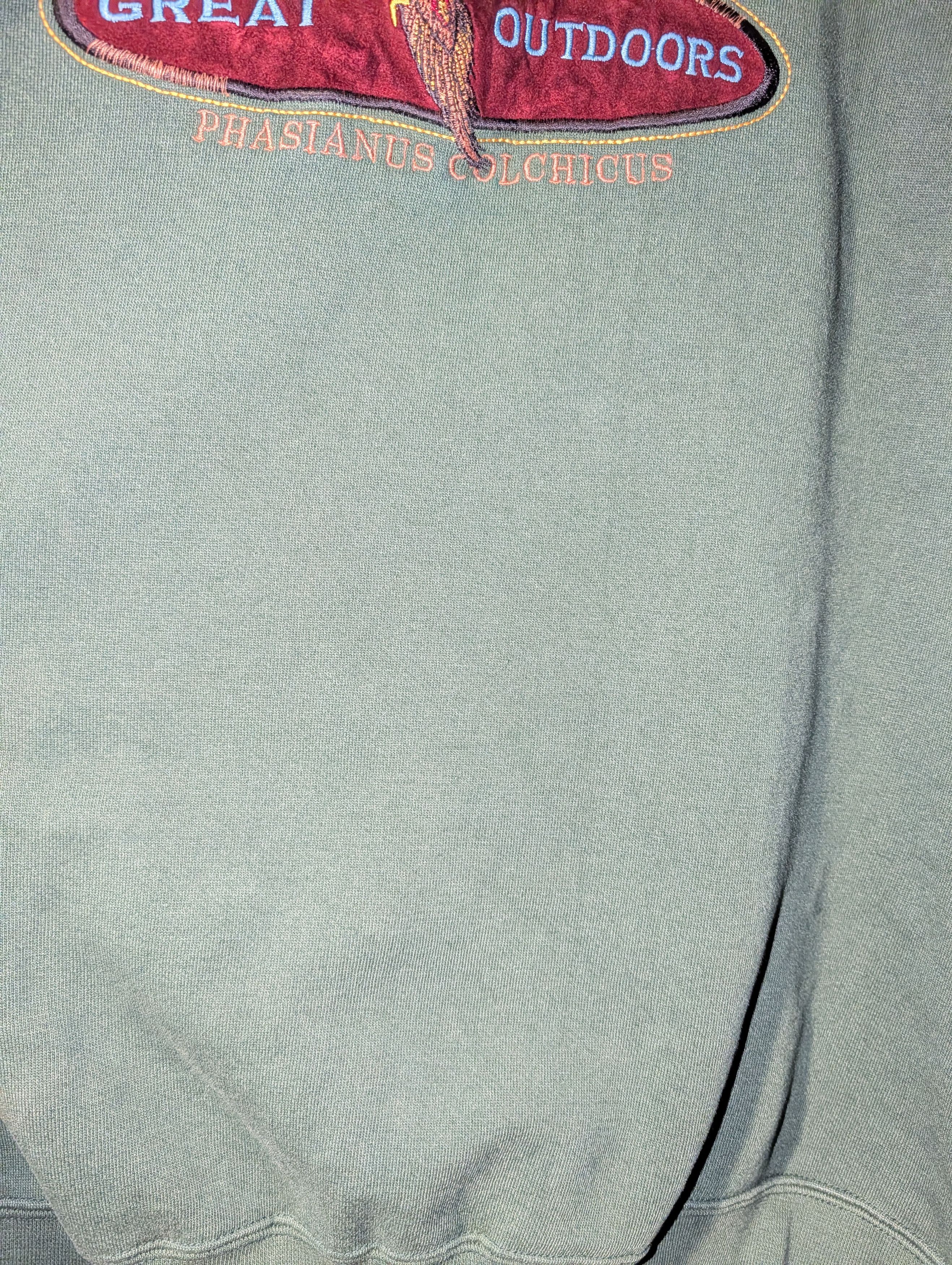 Arts & Science Vintage Pheasant Great Outdoors Embroidered Sweatshirt Size US XL / EU 56 / 4 - 6 Thumbnail
