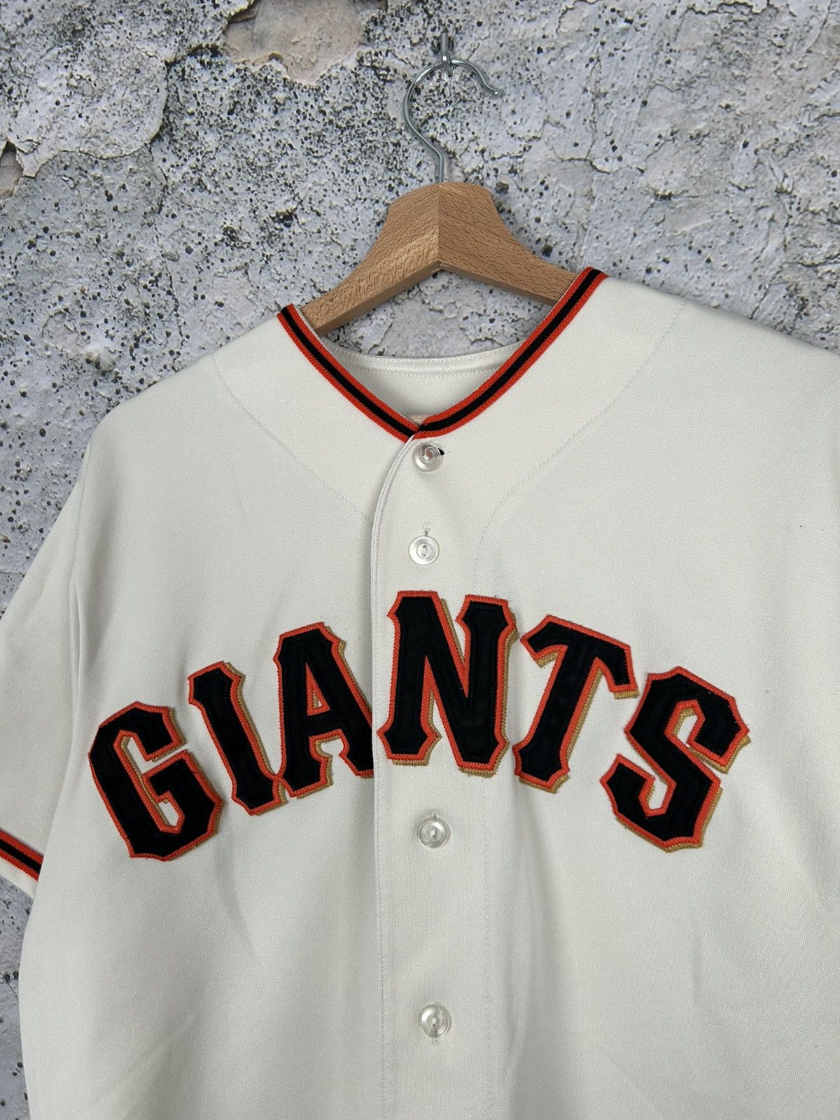 Majestic Vintage New York Giants MLB Majestic 90s Archive Jersey Rare Size US L / EU 52-54 / 3 - 3 Thumbnail