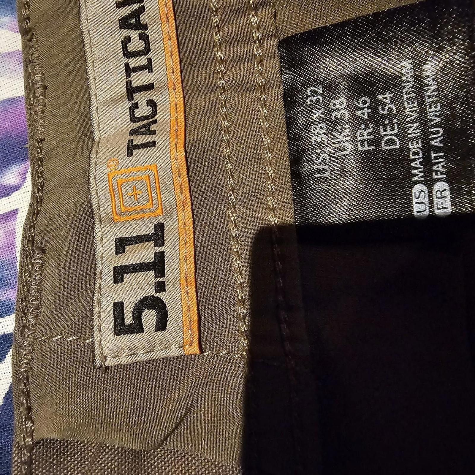 Designer 5.11 Tactical Men's Khaki Trousers 38x32 Size US 38 / EU 54 - 6 Thumbnail