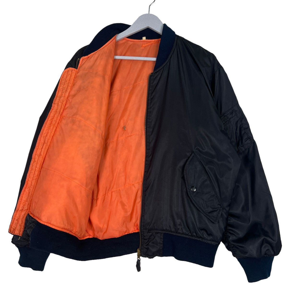 Japanese Brand 🔥 VINTAGE RIOT RIOT MA 1 BOMBER JACKET Size US M / EU 48-50 / 2 - 9 Thumbnail
