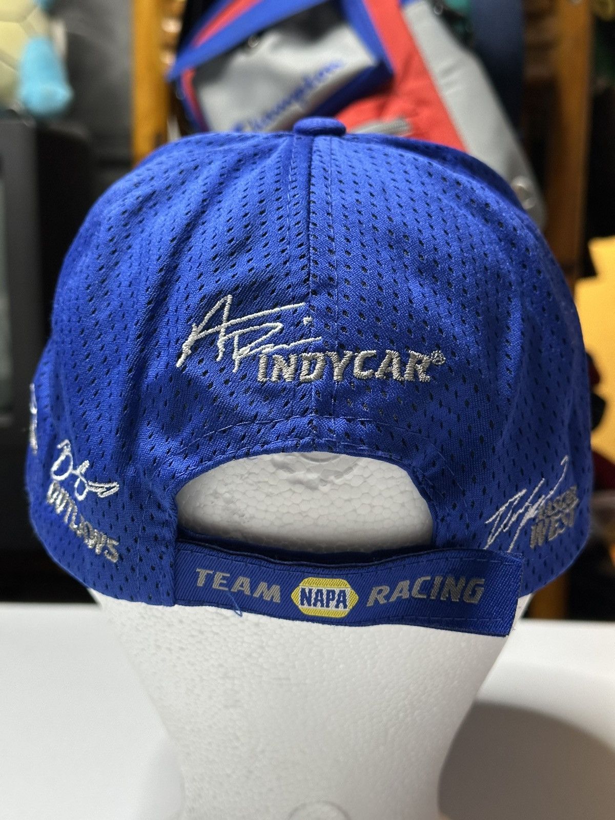 Vintage Vintage y2k Napa team blue racing hat. Size ONE SIZE - 4 Thumbnail