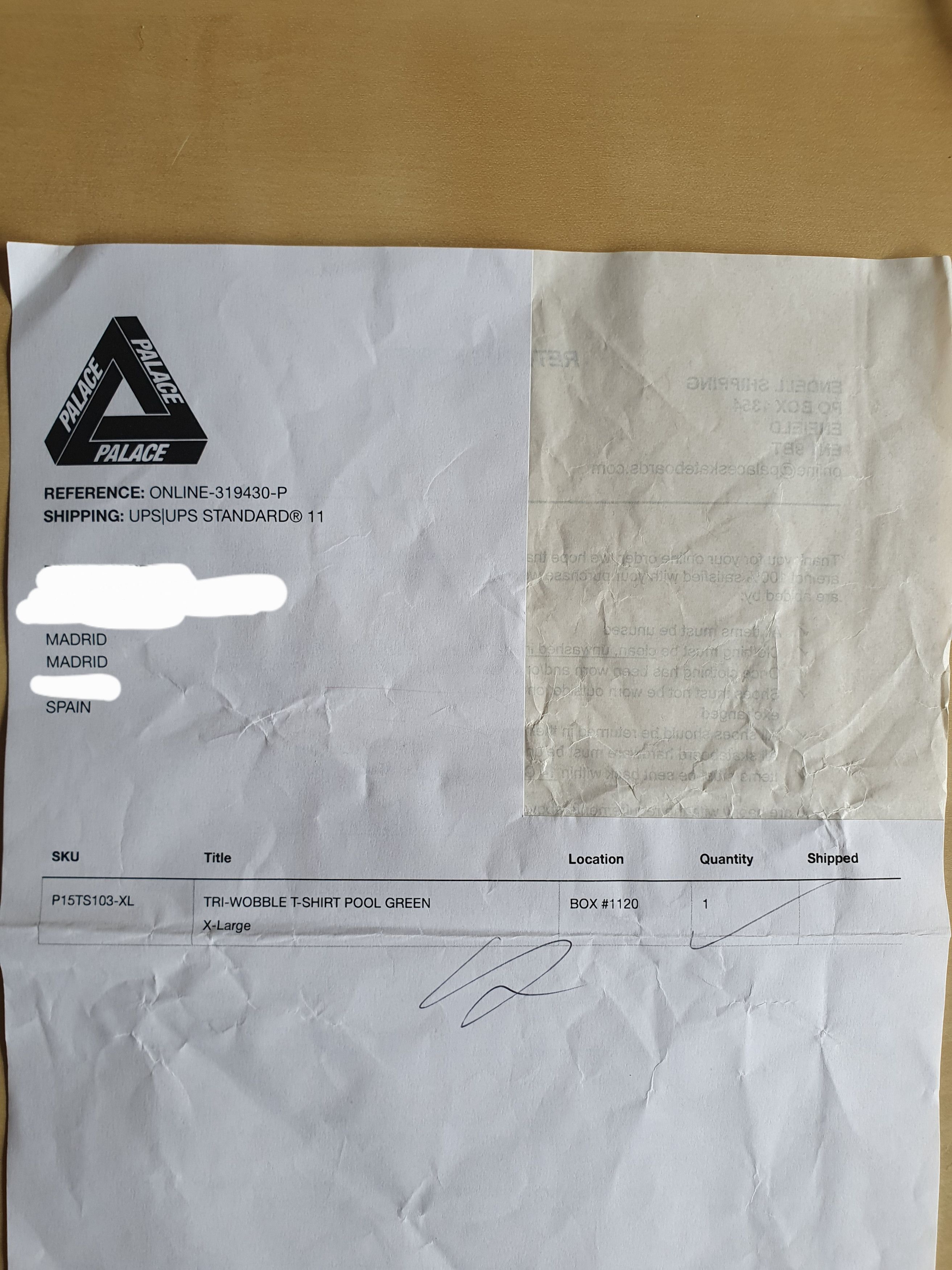 Palace Tri Wobble T Shirt Pool Green Size US XL / EU 56 / 4 - 7 Thumbnail