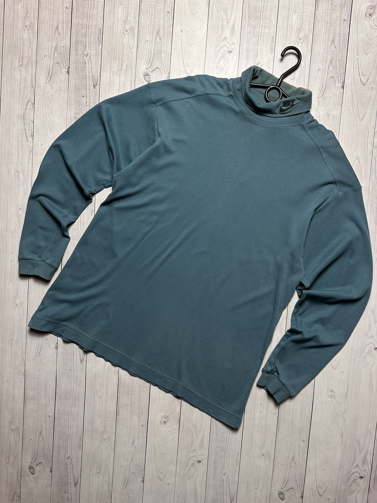 Other Vintage Nike turtleneck logo green size XL Size US XL / EU 56 / 4 - 1 Thumbnail
