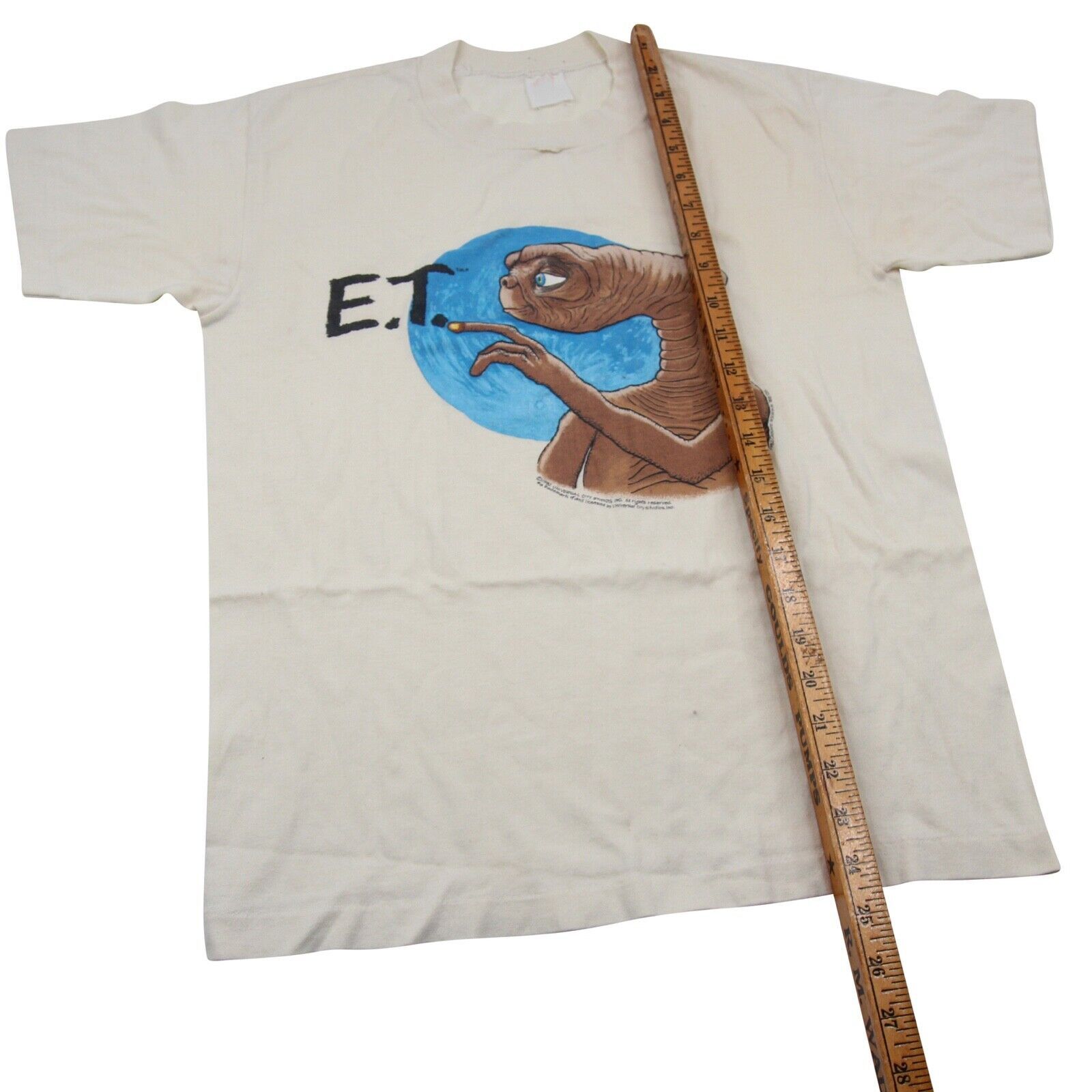Vintage Vintage 1982 E.T. Movie Graphic T Shirt Size US S / EU 44-46 / 1 - 8 Thumbnail