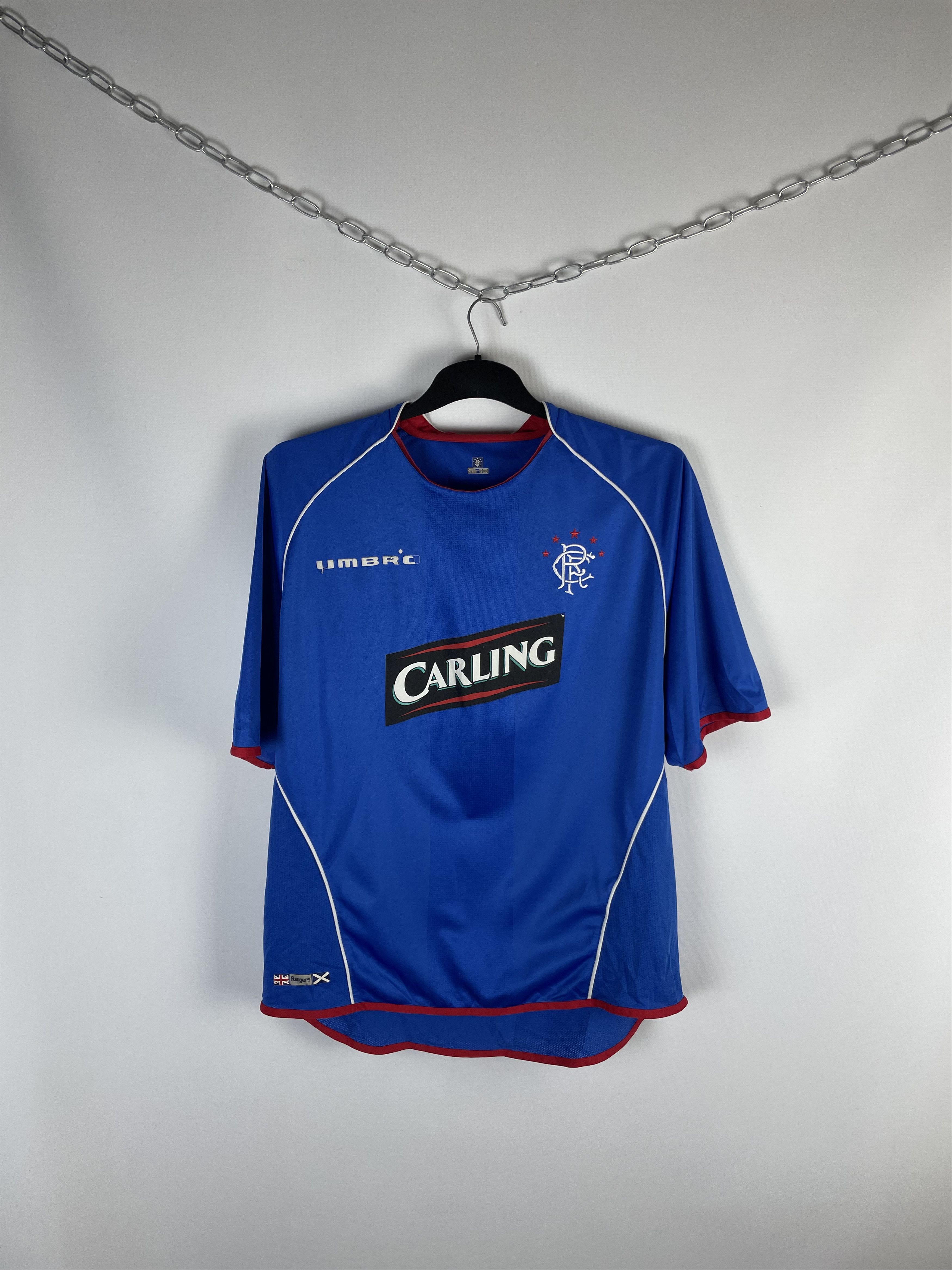 Umbro × Vintage Vintage Umbro Rangers soccer Jerseys Size US XL / EU 56 / 4 - 1 Thumbnail