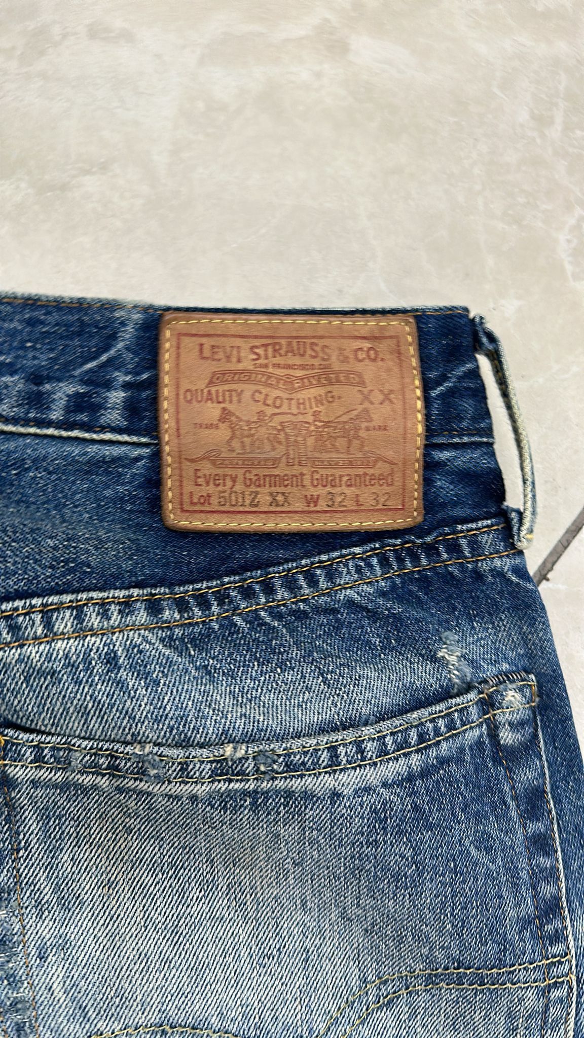 Levi's Vintage Clothing LVC SAMPLE Levi's Vintage Clothing 1954 501Z XX Selvedge Size US 32 / EU 48 - 8 Thumbnail