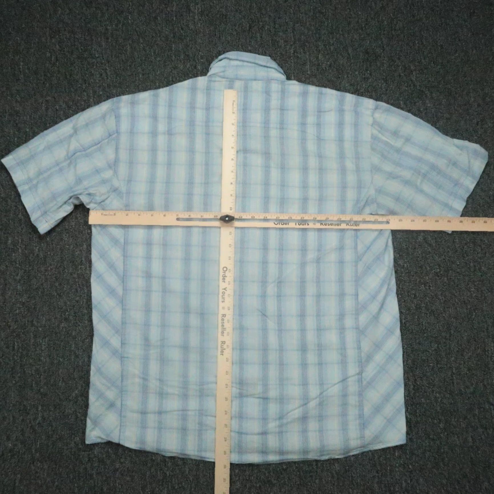 Orvis Orvis Shirt Men Large Blue Trout Bum Pearl Snap Short Sleeve Fishing Outdoors Button-Up Casual Workwear Travel Size US L / EU 52-54 / 3 - 5 Thumbnail