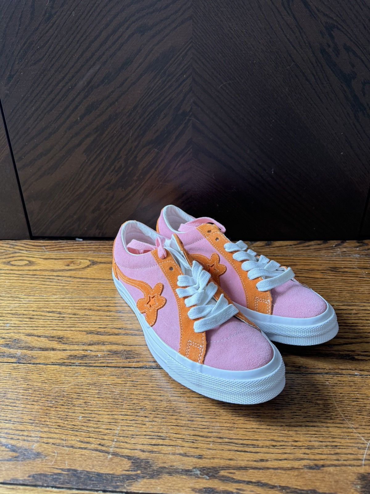 Converse × Golf le Fleur Golf Le Fleur Converse One Star Ox Pink and Orange Size US 10.5 / EU 43-44 - 3 Thumbnail