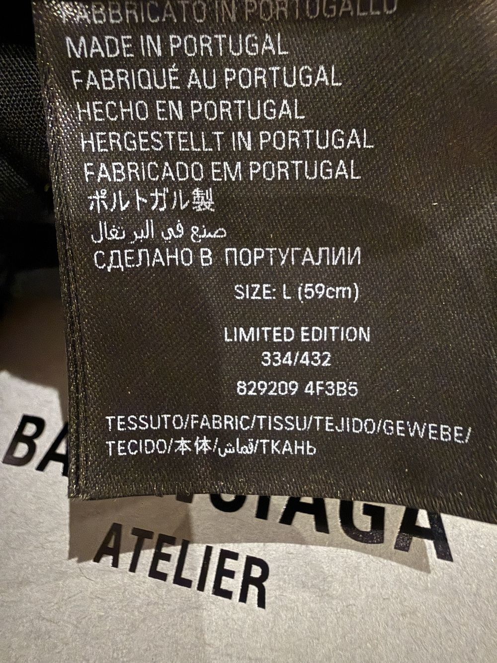 Balenciaga BALENCIAGA ATELIER CAP LTD Ed Size ONE SIZE - 13 Thumbnail