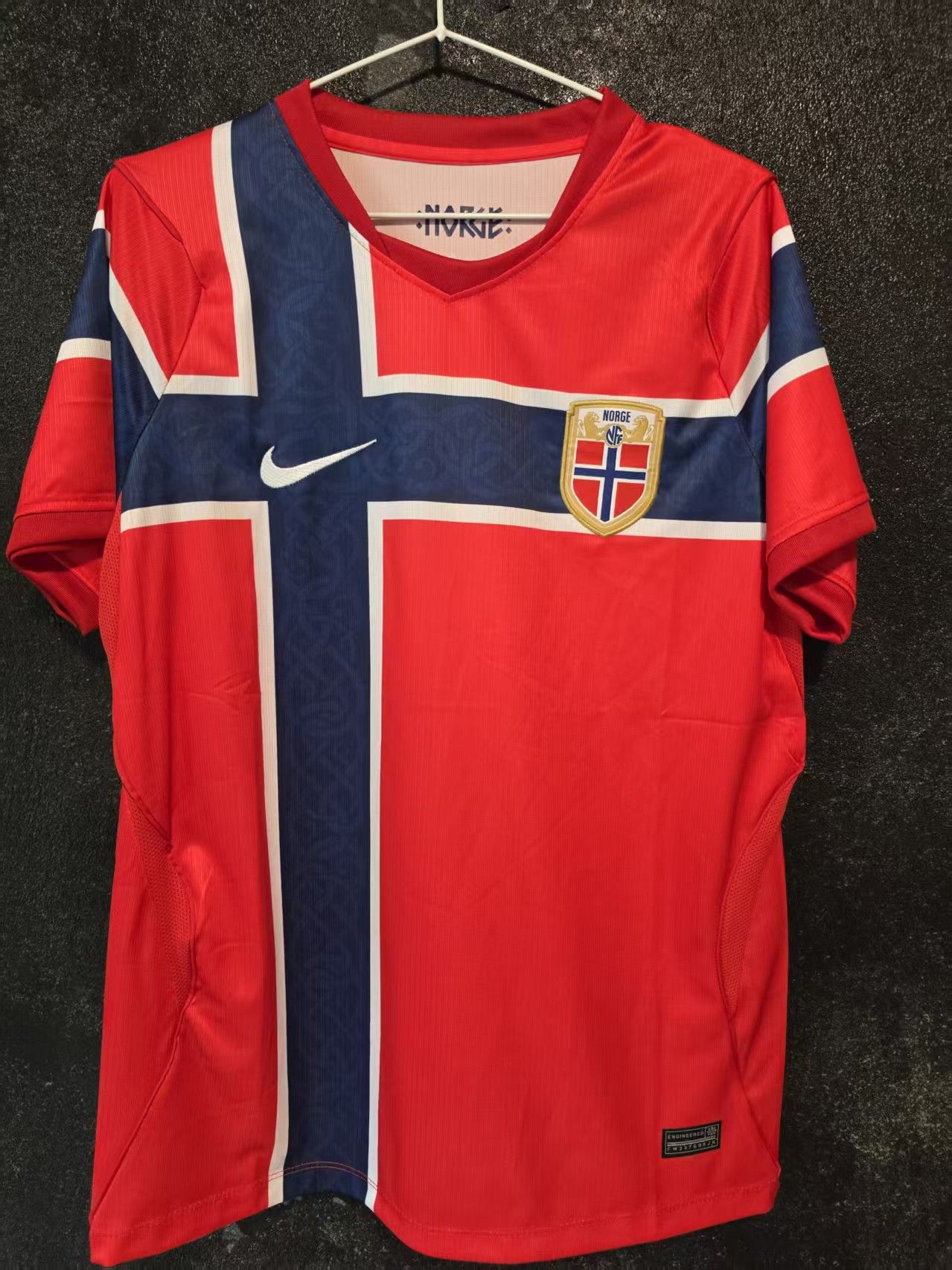 26 World Cup Norway Jersey Home in Red, Men's