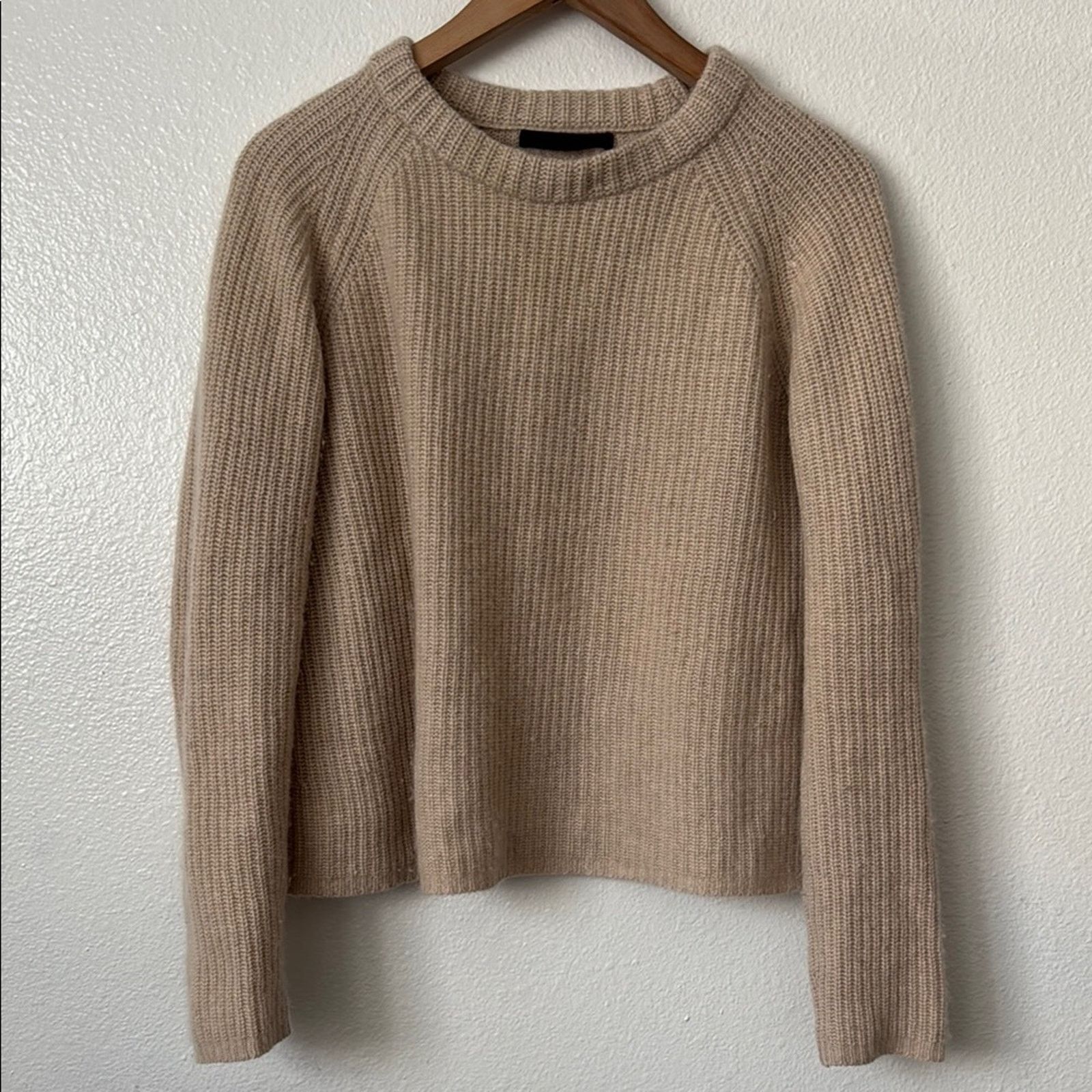 Other Jenni Kayne L Cashmere Fisherman Sweater in Oatmeal Size L / US 10 / IT 46 - 5 Thumbnail