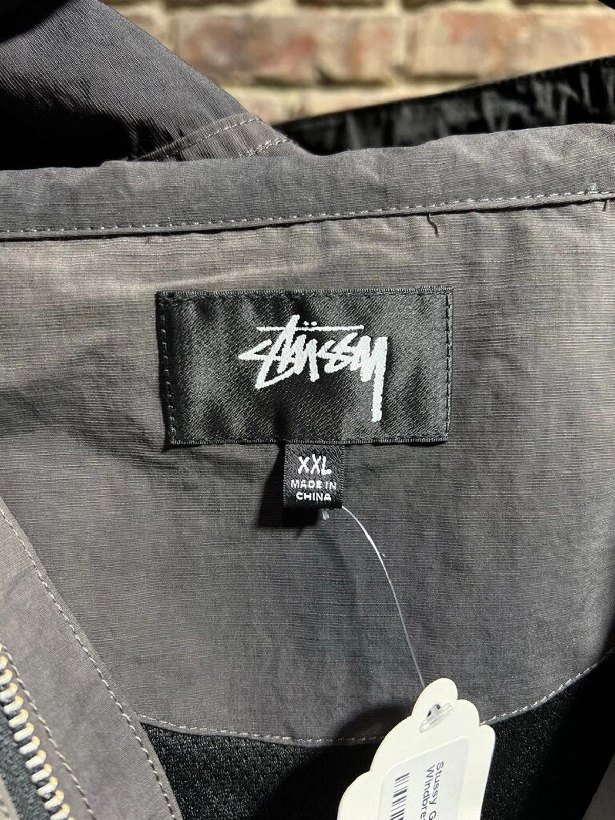 Stussy Grey Faded Windbreaker Sz. XL