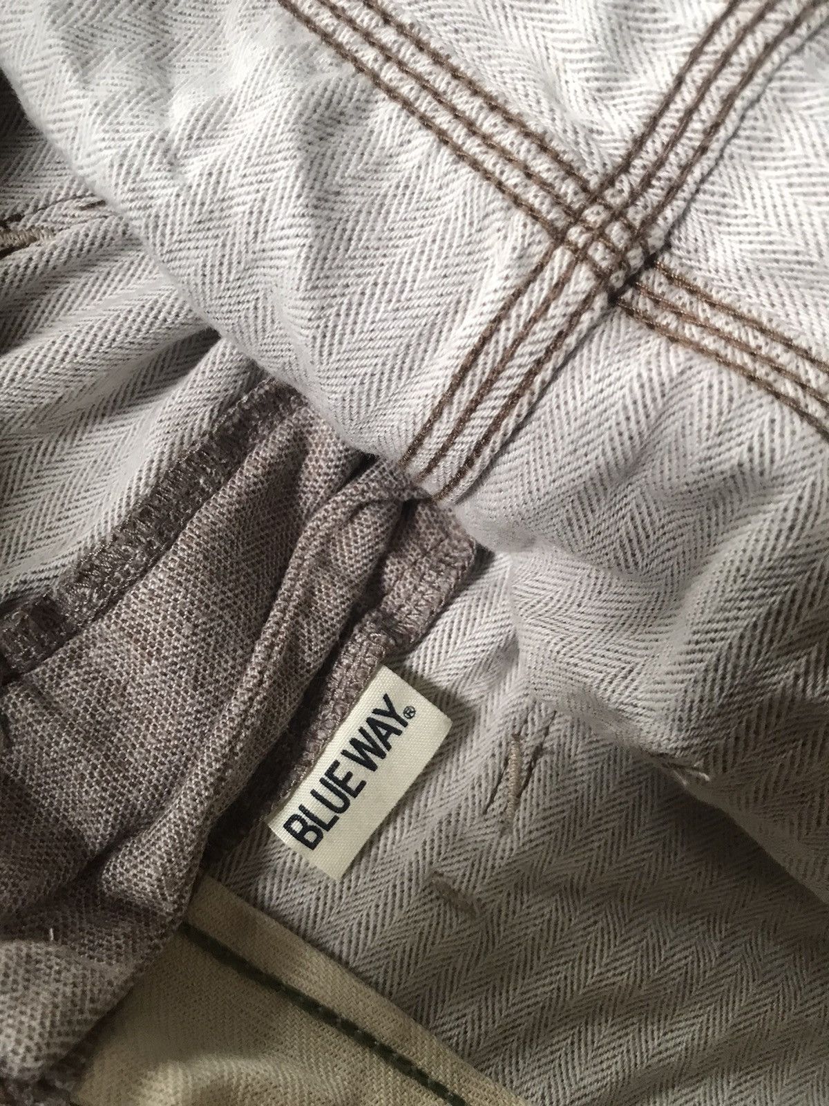 Blue Blue Japan × Vintage VTG BLUE WAY PANTS Size US 32 / EU 48 - 15 Thumbnail
