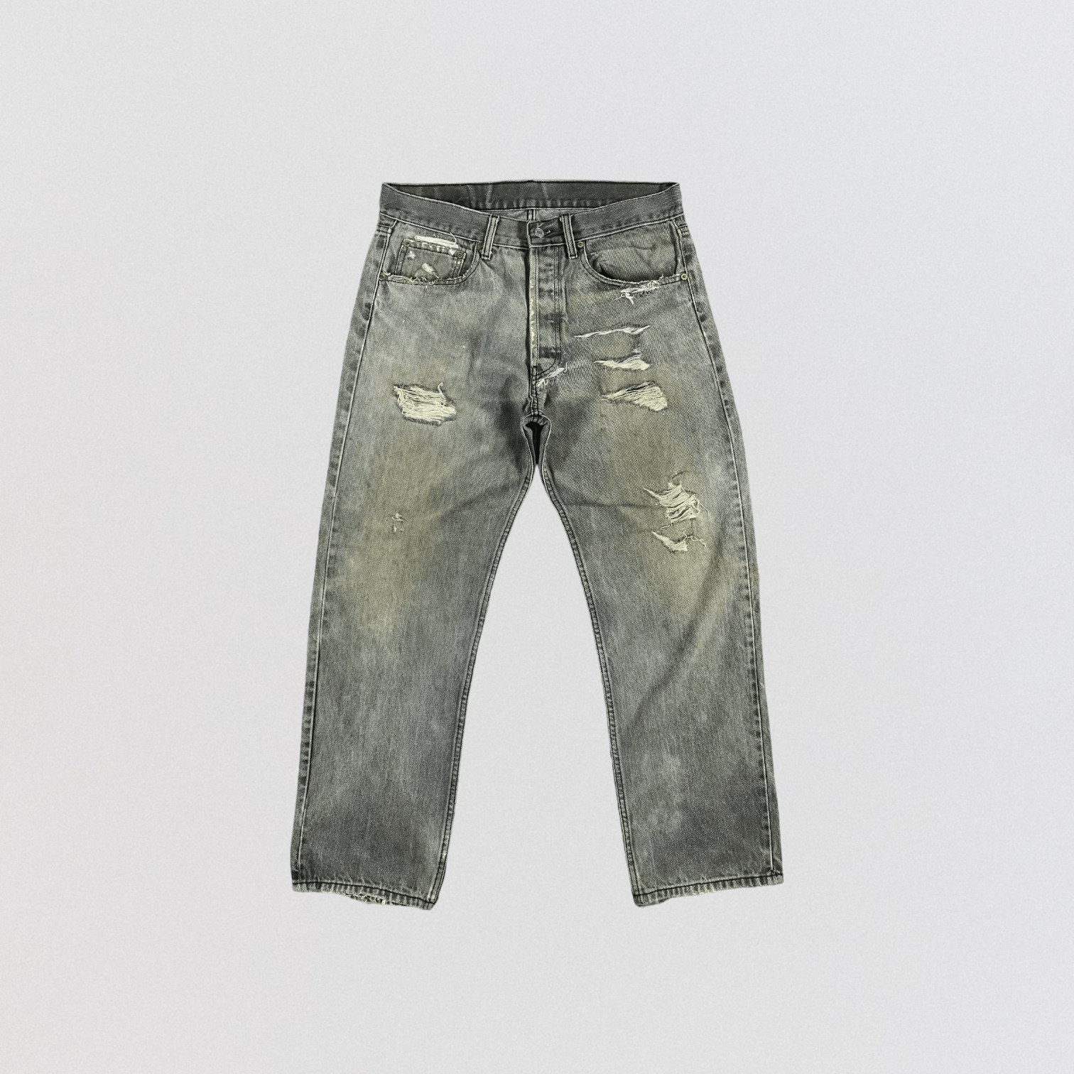 Levi's × Vintage Vintage 90s Levis 501 Earth Tone Jeans-JM2322 Size US 36 / EU 52 - 1 Thumbnail